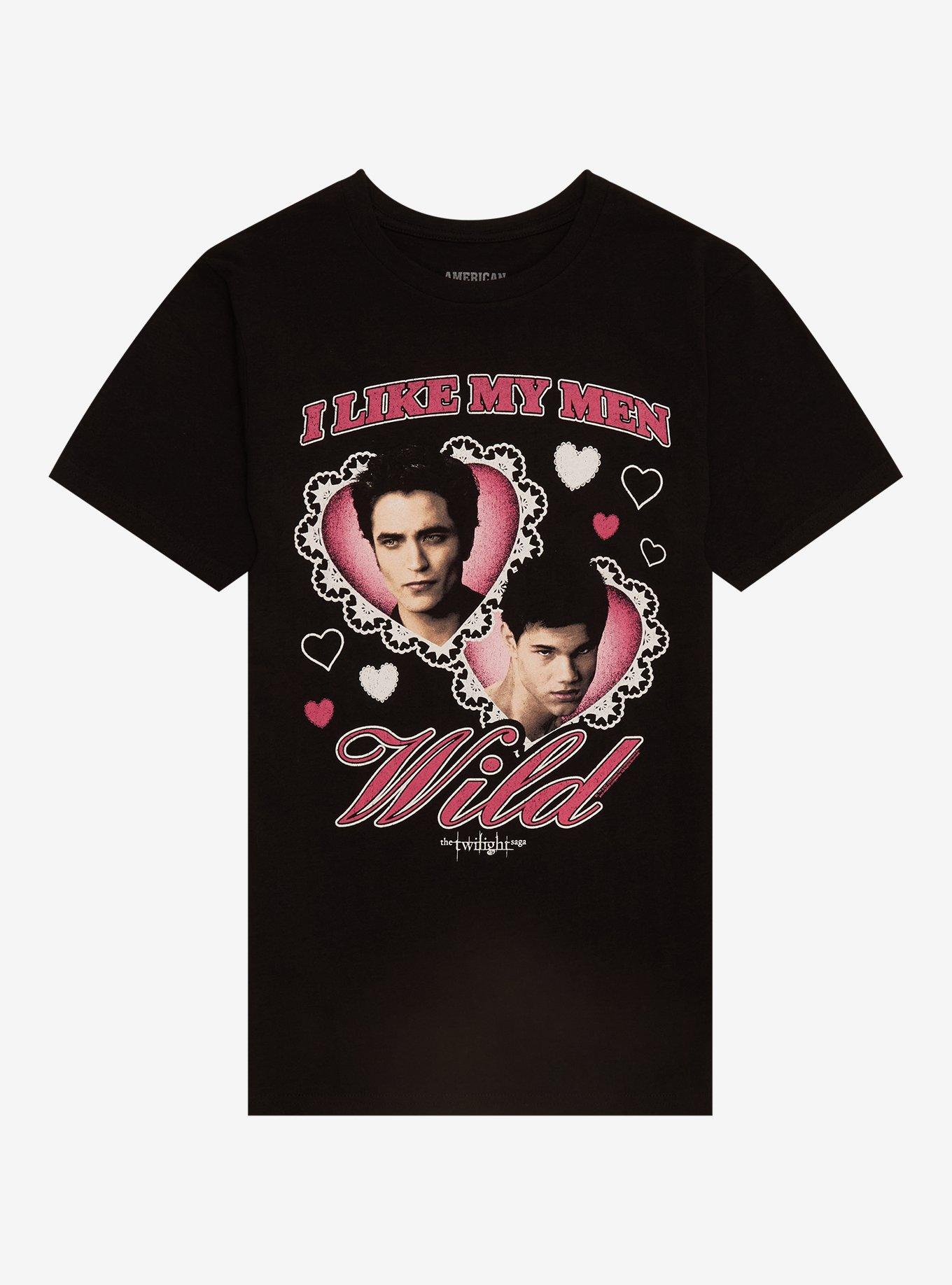 The Twilight Saga Edward & Jacob Hearts T-Shirt, , hi-res