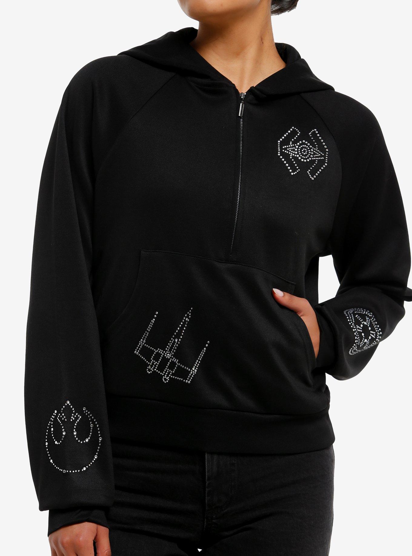 Her Universe Star Wars Sparkle Hoodie Her Universe Exclusive, , hi-res