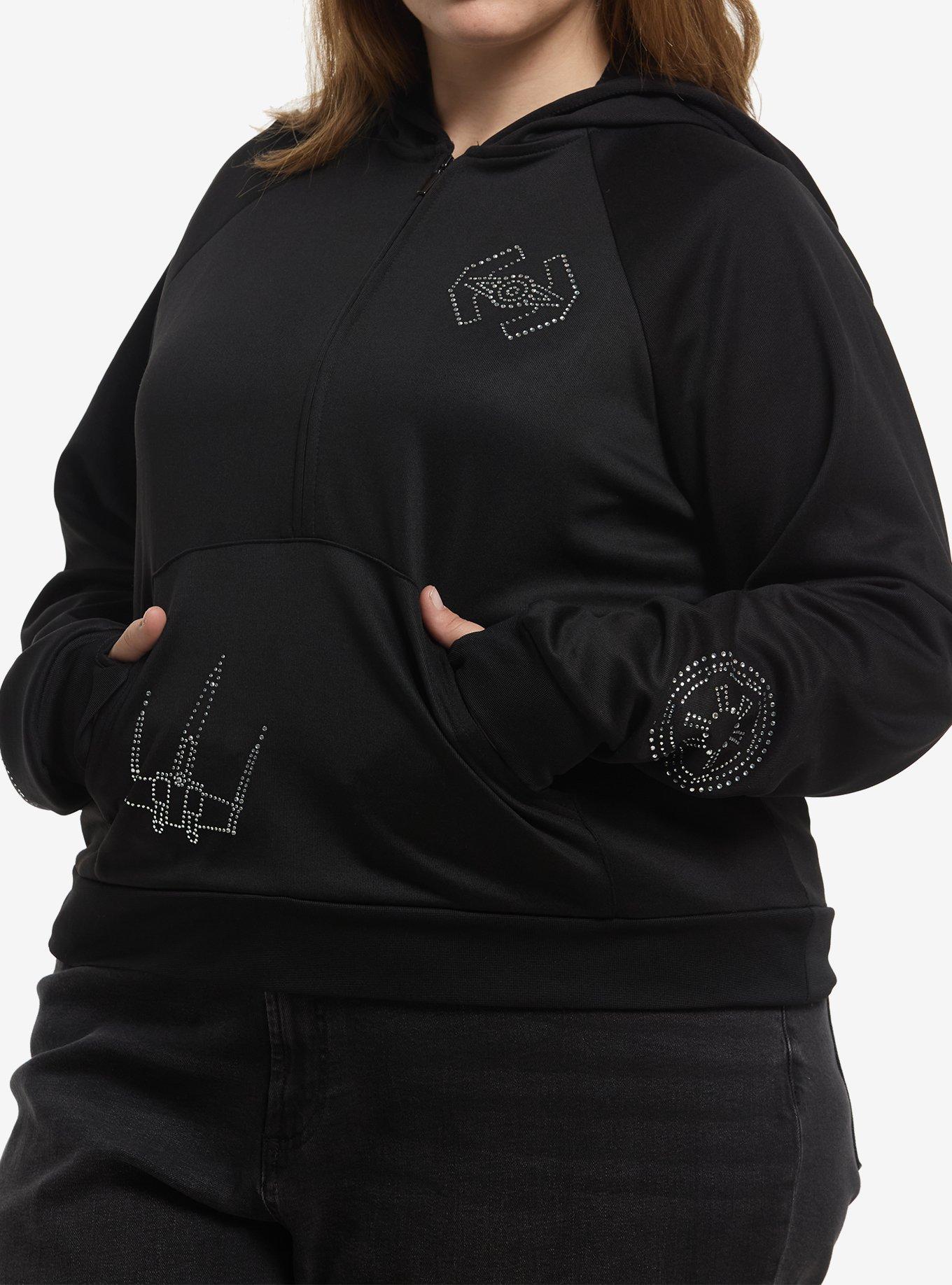 Her Universe Star Wars Sparkle Hoodie Plus Size Her Universe Exclusive, , hi-res
