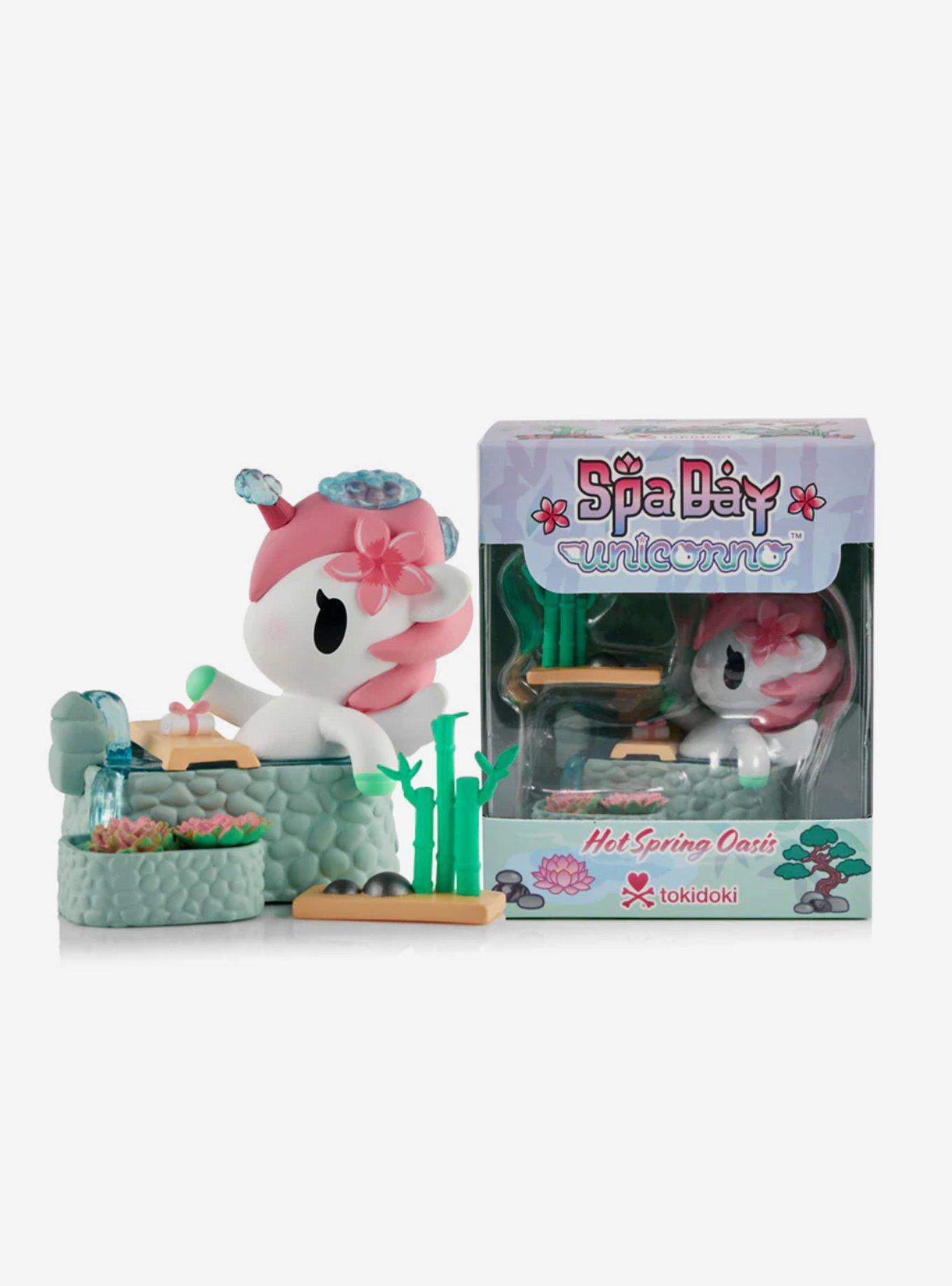 tokidoki Spa Day Unicorno Hot Spring Oasis Figure, , hi-res
