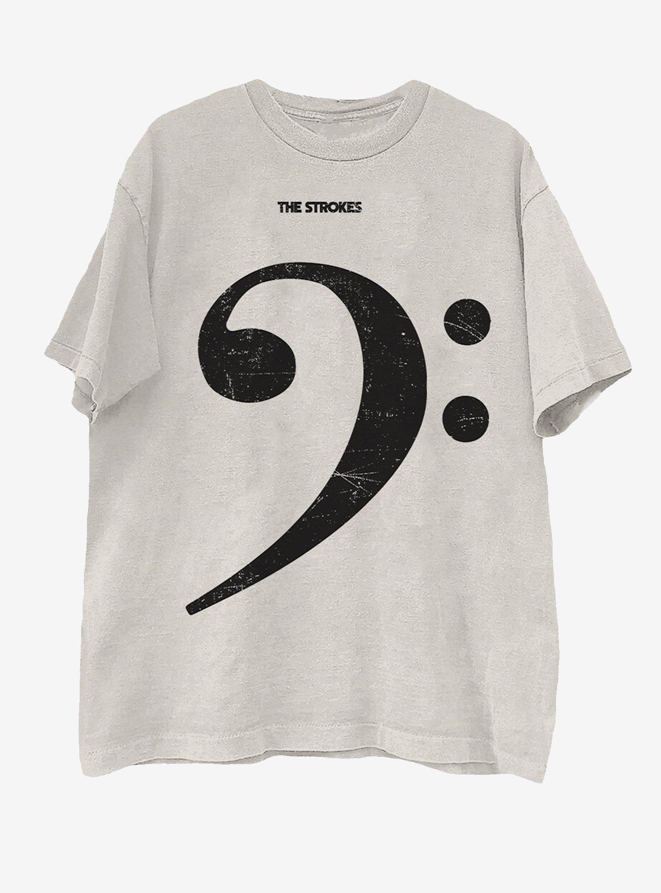 The Strokes Bass Clef T-Shirt, , hi-res
