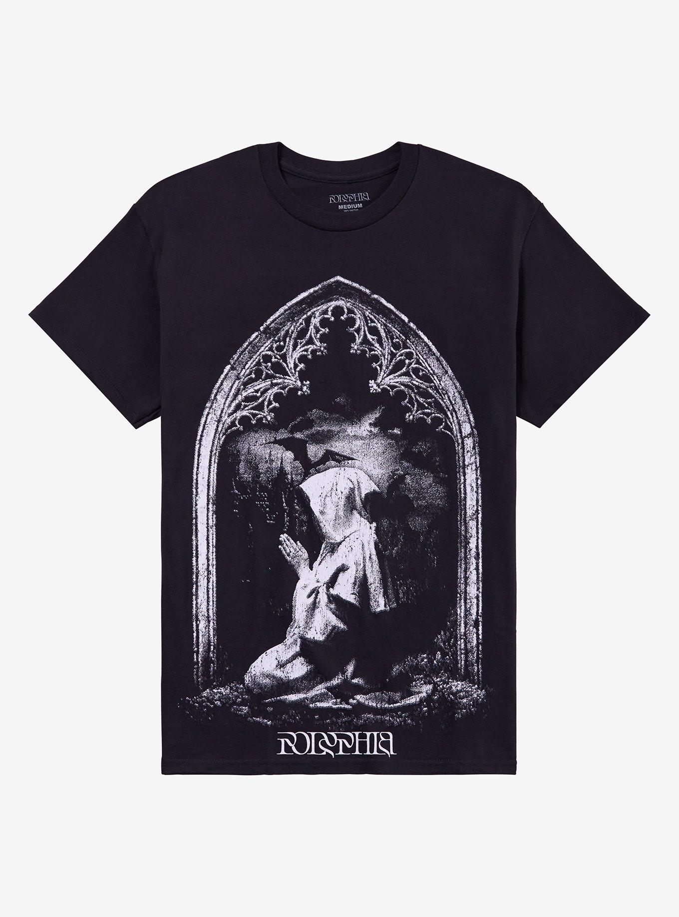 Beha Freja praying ErichsenグラフィックTシャツ シャカ ブラック WEAR SHAKA プレイングハンド 半袖 メンズ Tシャツ 半袖 トップス