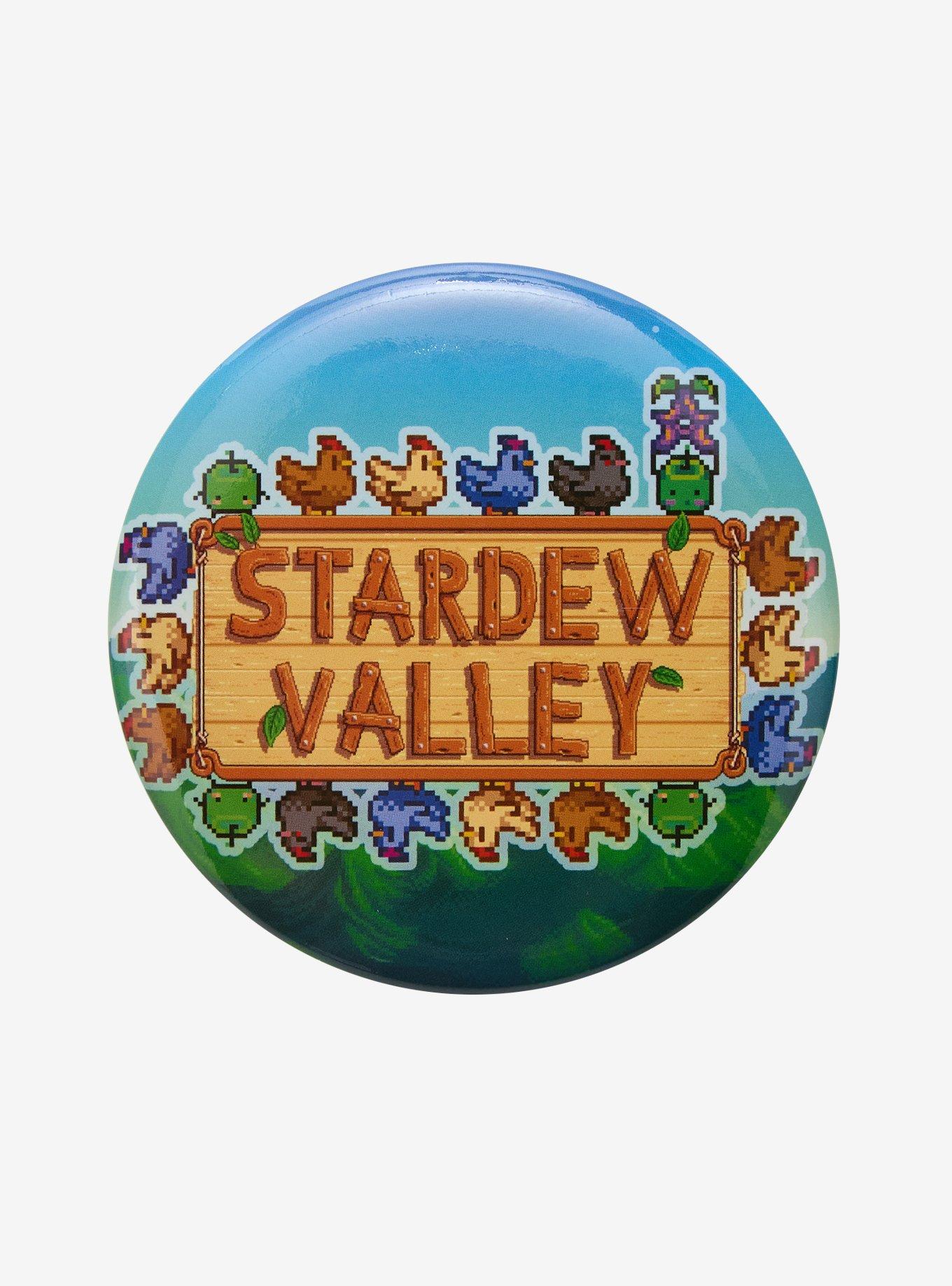 Stardew Valley Logo 3 Inch Button, , hi-res