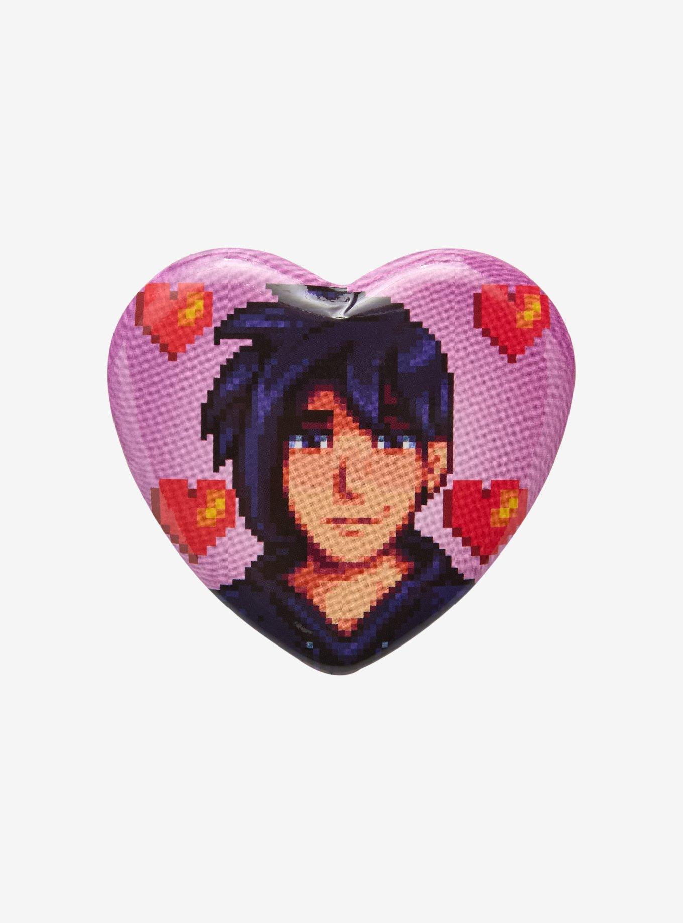 Stardew Valley Sebastian Heart Button, , hi-res