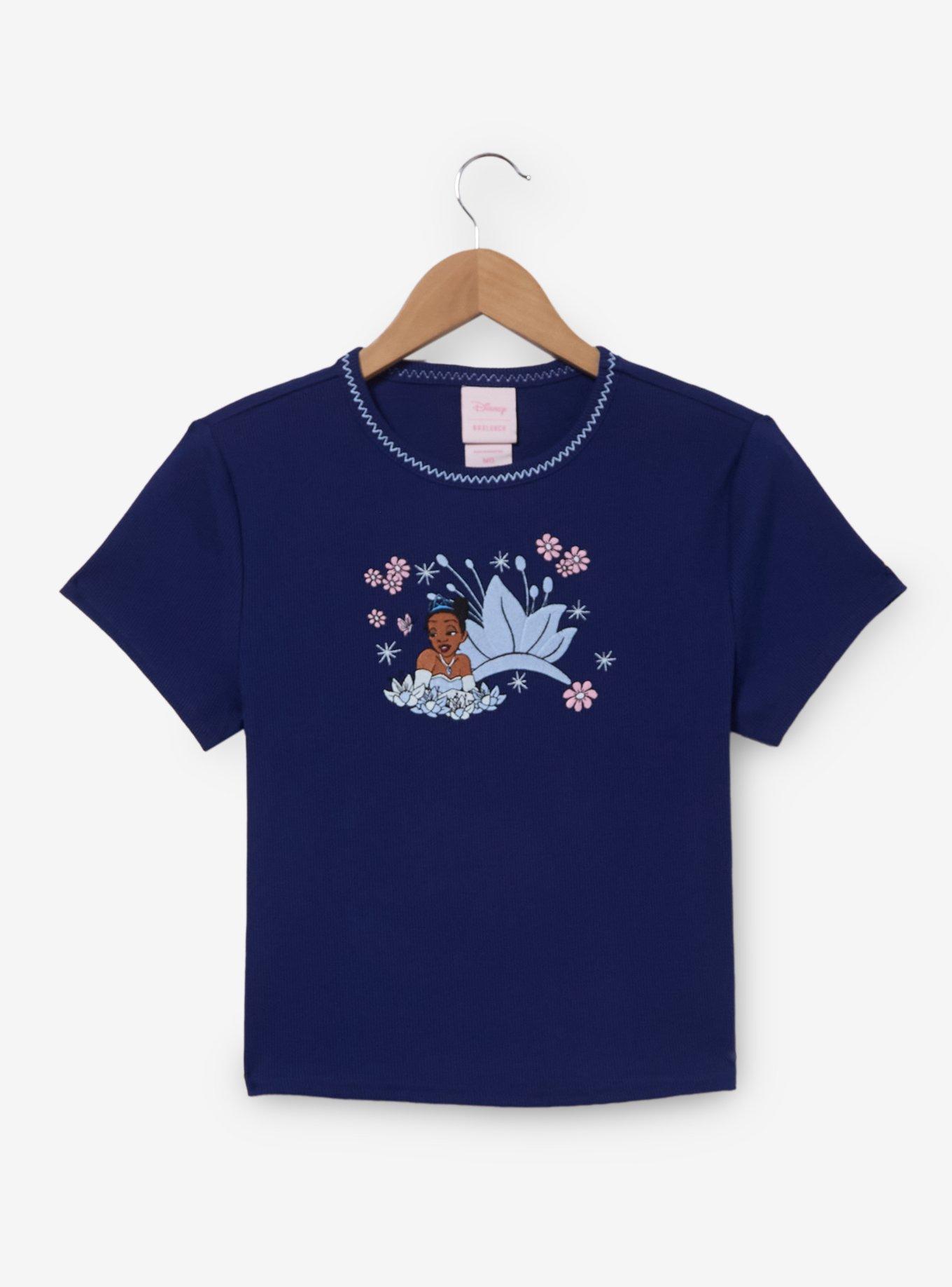 Disney The Princess and the Frog Tiana Crown Women's Baby Tee &mdash; BoxLunch Exclusive, , hi-res