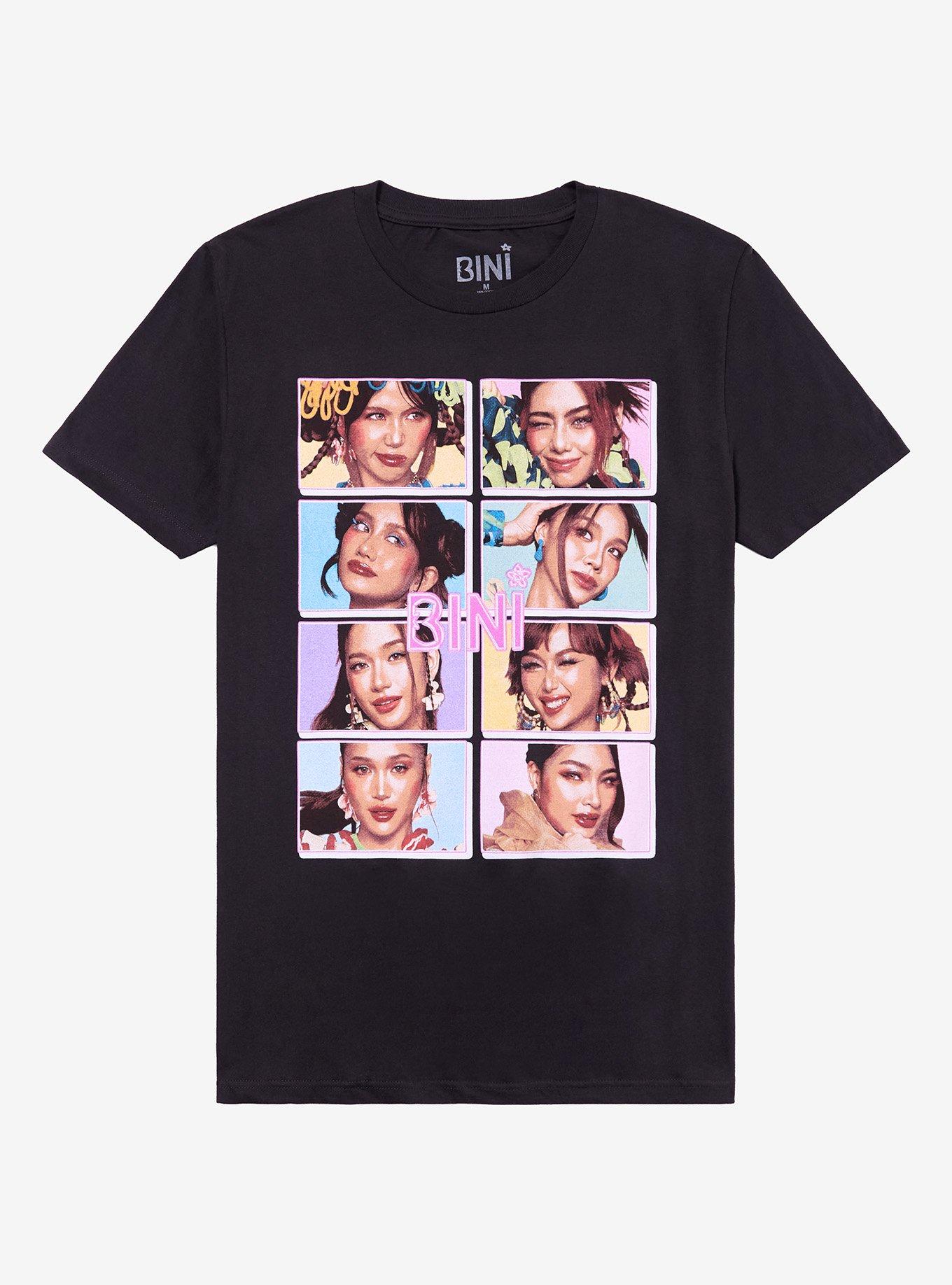 BINI Portrait Grid T-Shirt, , hi-res