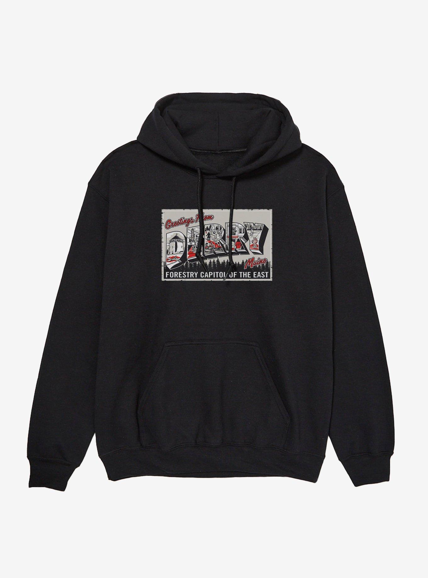 IT Welcome To Derry Greetings Form Derry Maine Hoodie