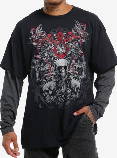 トップス CIVARIZE Scull Print Tank & Long Sleeve トップス CIVARIZE Scull Print Tank & Long Sleeve Women's