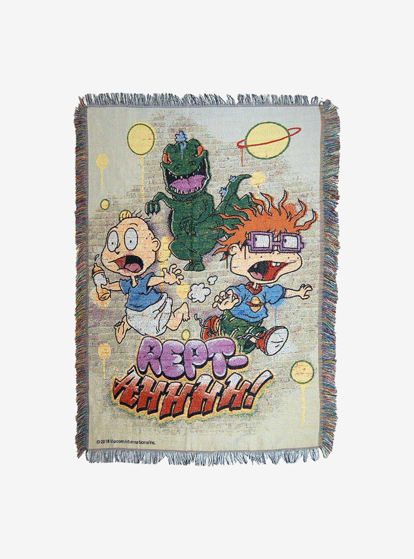 Rugrats Rept-ahhhh! Tapestry Throw Blanket, , hi-res