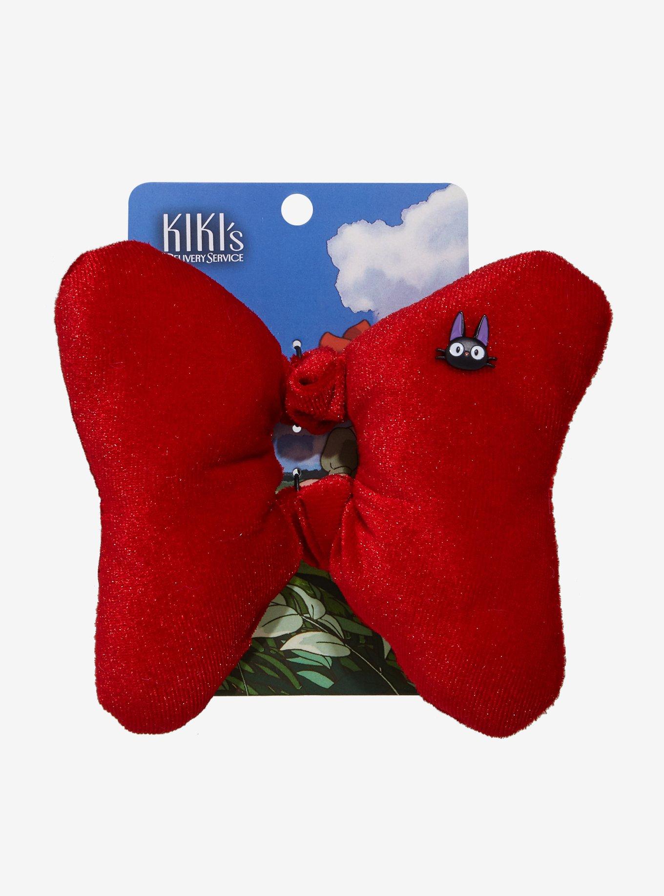 Studio Ghibli® Kiki's Delivery Service Kiki's Bow Figural Plush Scrunchie - BoxLunch Exclusive, , hi-res
