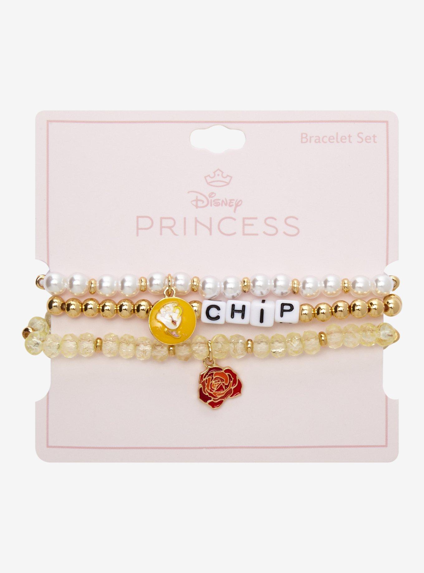 Disney Beauty & The Beast Chip Friendship Bracelet Set - BoxLunch