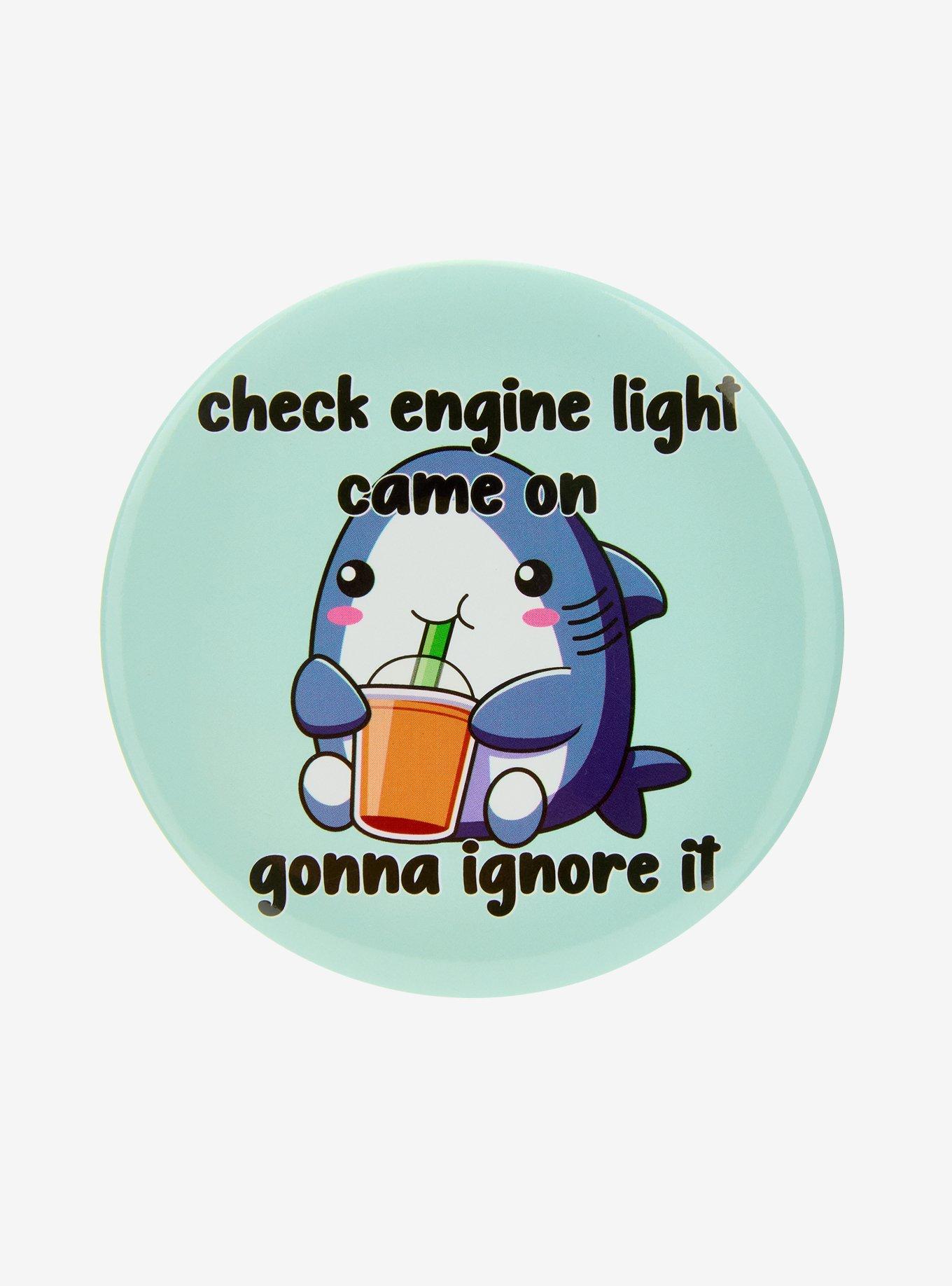 Check Engine Light Came On Button Pin
