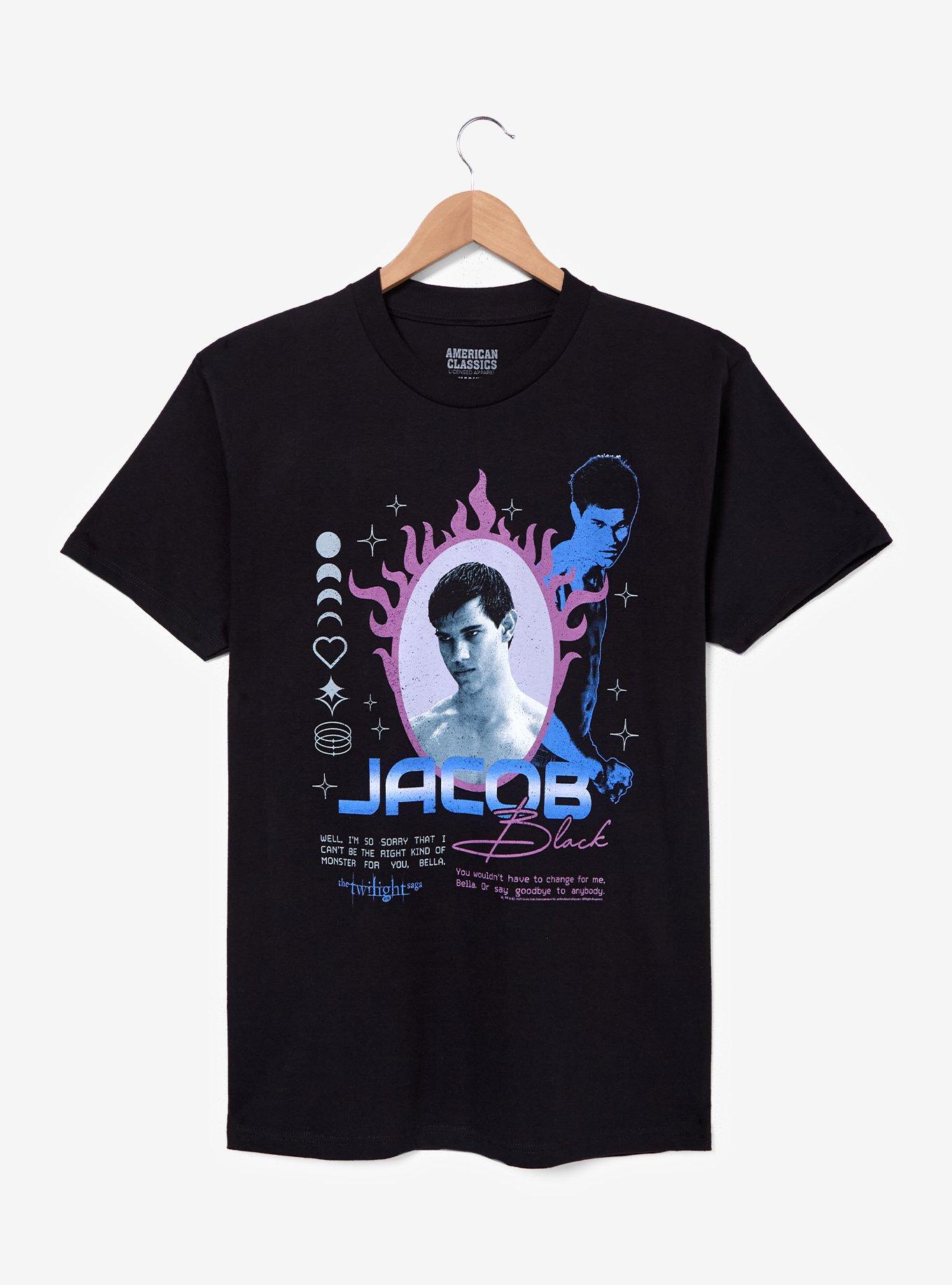Twilight Jacob Black Graphic T-Shirt — BoxLunch Exclusive, , hi-res