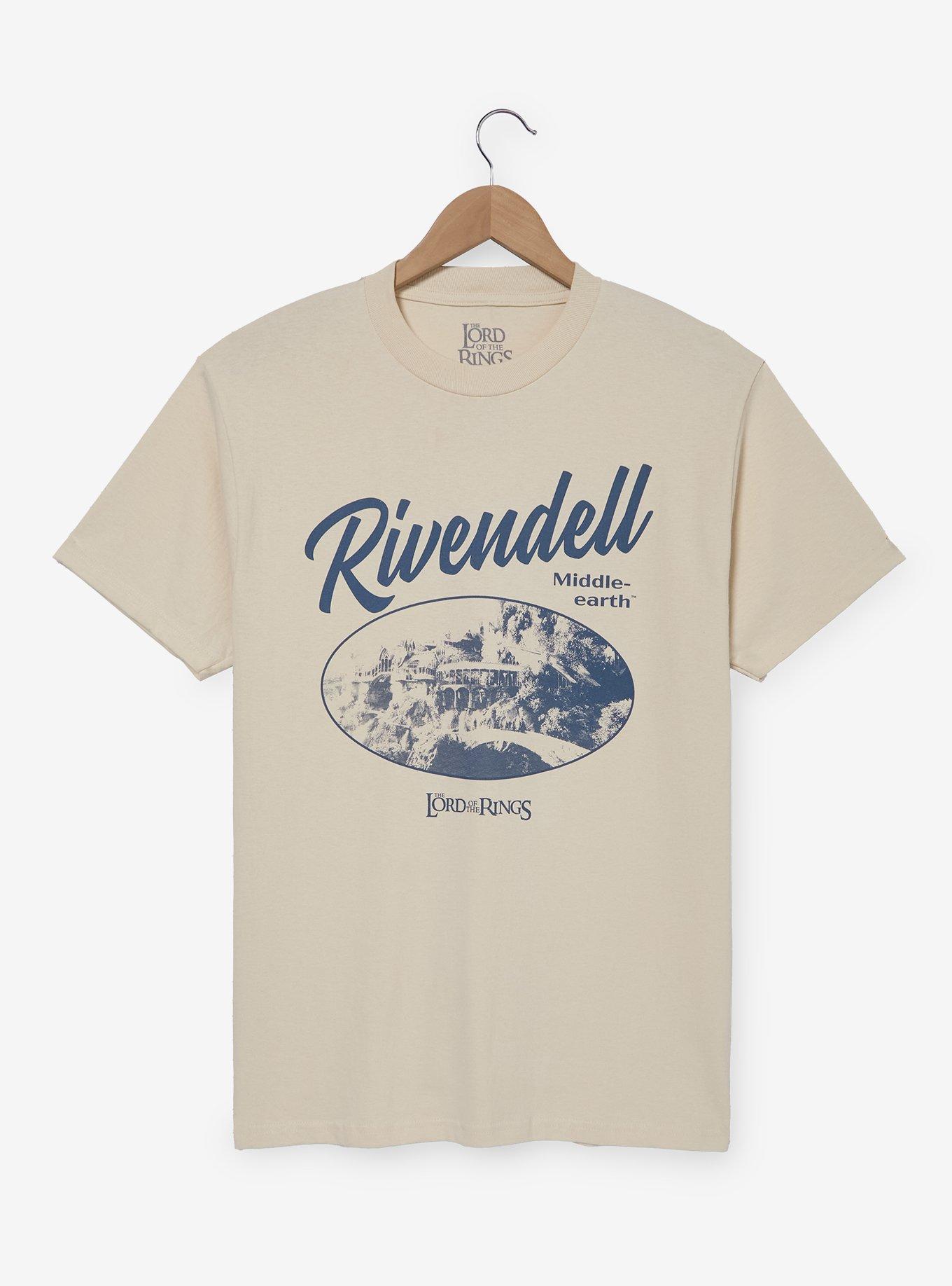 The Lord of The Rings Rivendell Tonal Portrait T-Shirt - BoxLunch Exclusive, , hi-res