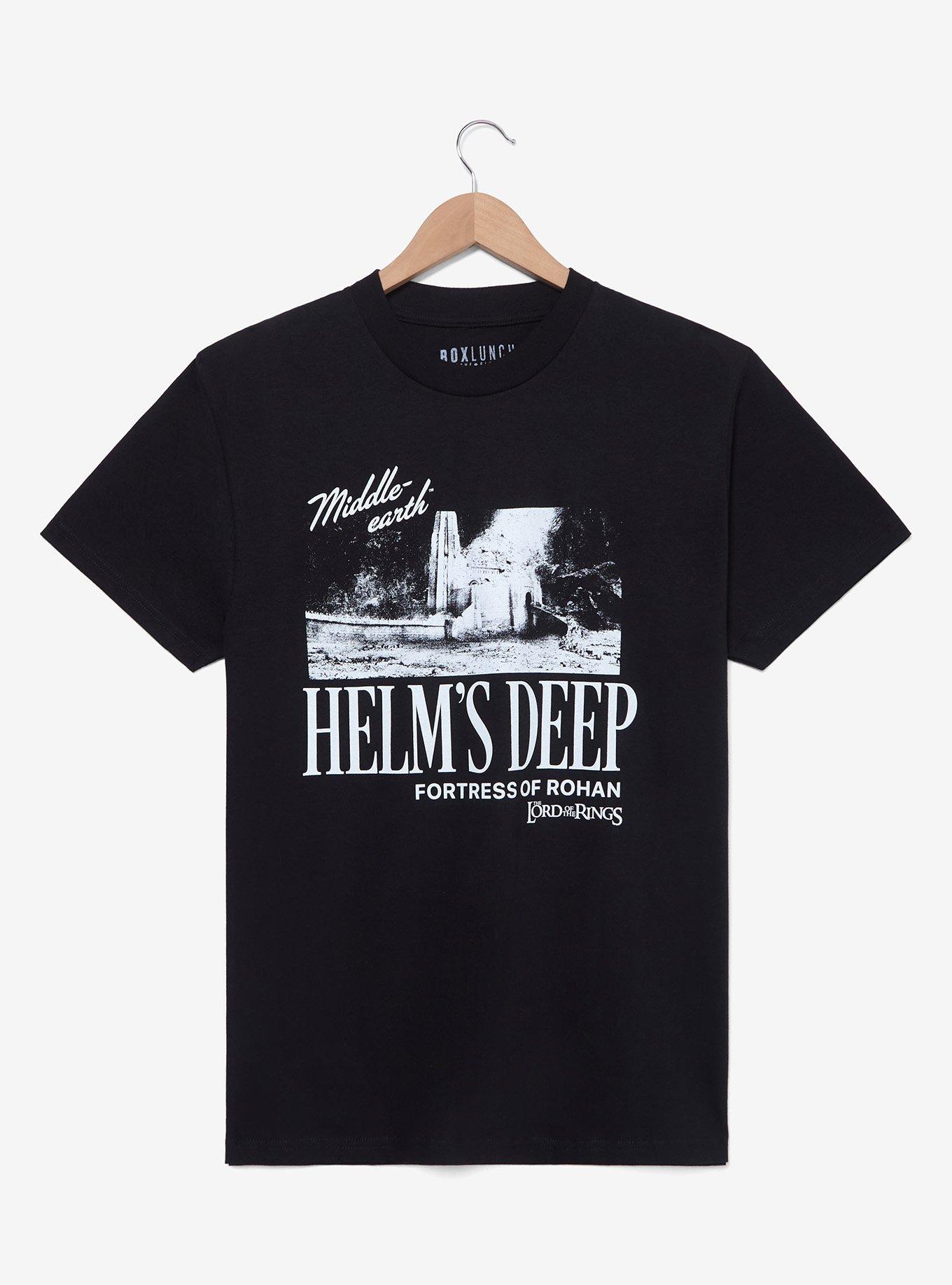 The Lord of The Rings Helm's Deep Tonal T-Shirt - BoxLunch Exclusive, , hi-res