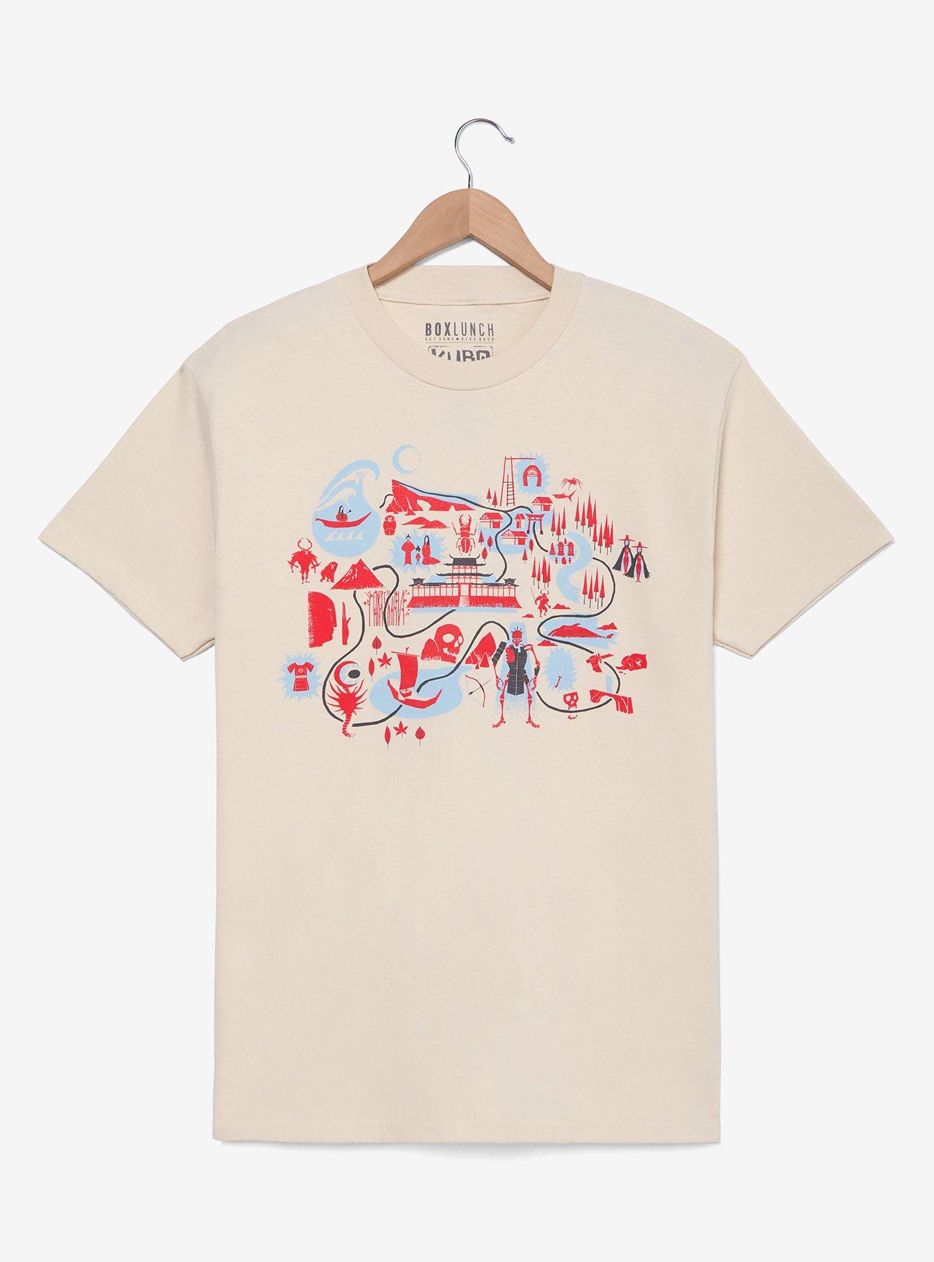 Kubo And The Two Strings Map T-Shirt - BoxLunch Exclusive, , hi-res