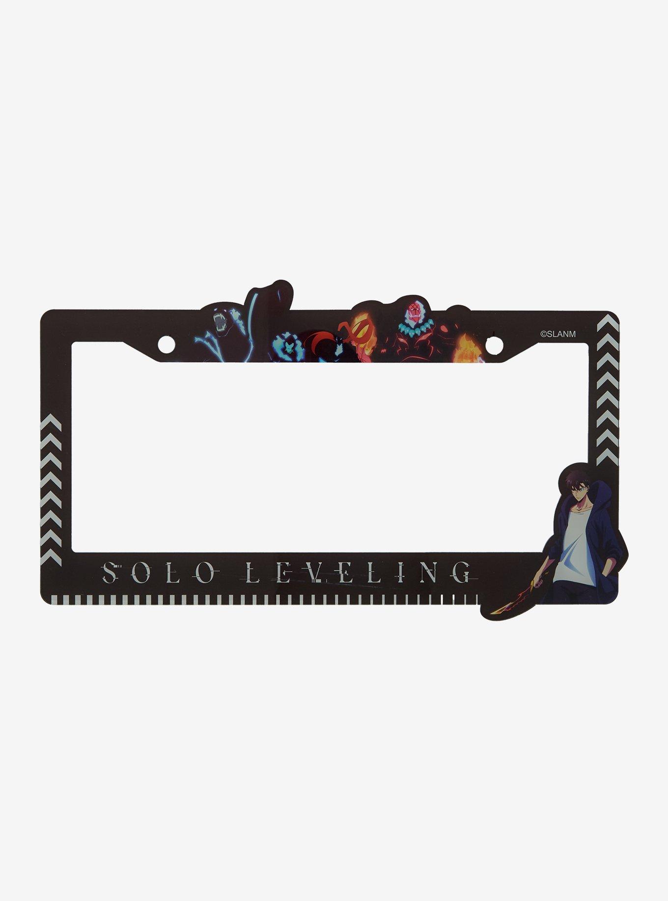 Solo Leveling License Plate Frame — BoxLunch Exclusive, , hi-res