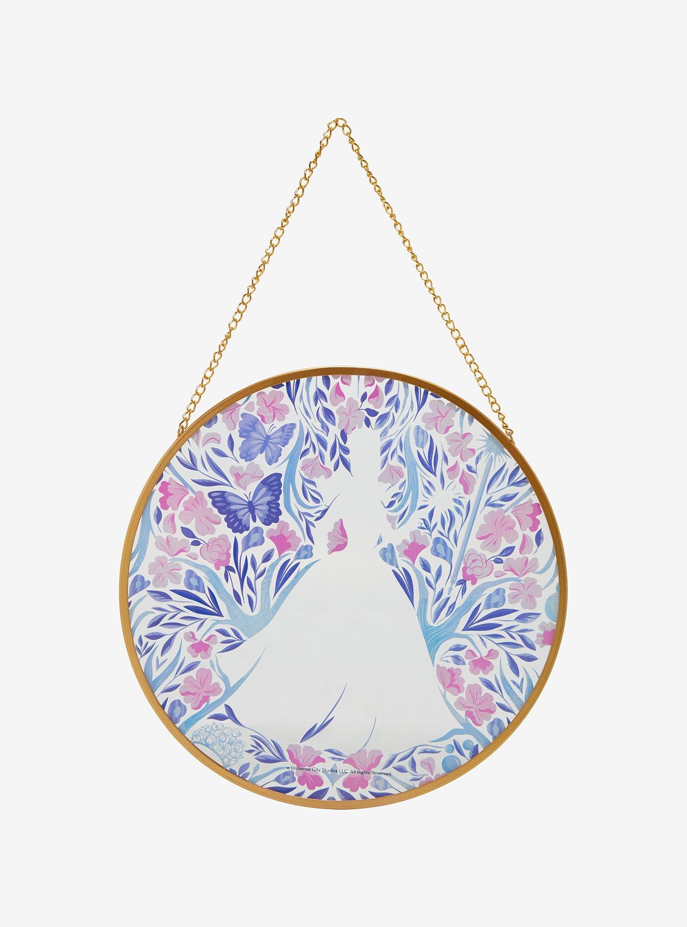 Wicked Glinda Butterflies Silhouette Stained Glass Wall Art - BoxLunch Exclusive, , hi-res