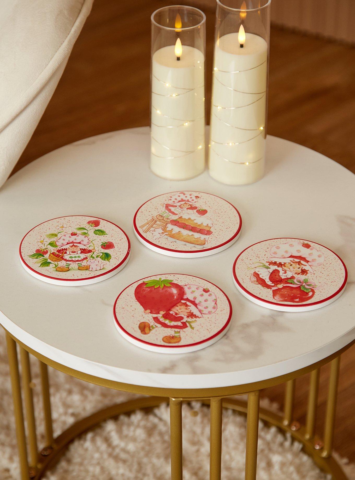 Strawberry Shortcake Garden Coaster Set — BoxLunch Exclusive, , hi-res
