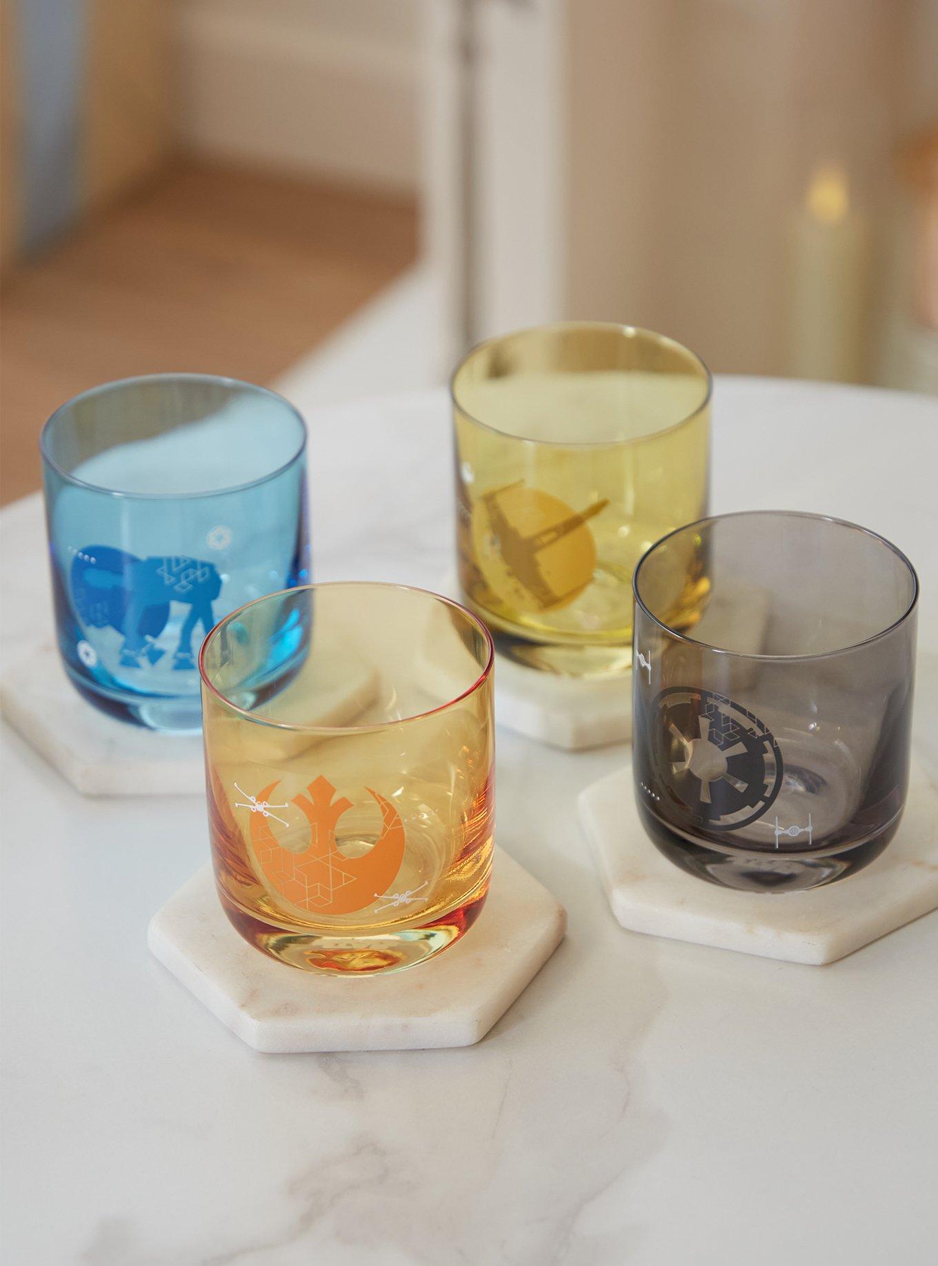 Star Wars Tonal Icons Colorful Drinking Glass Set, , hi-res
