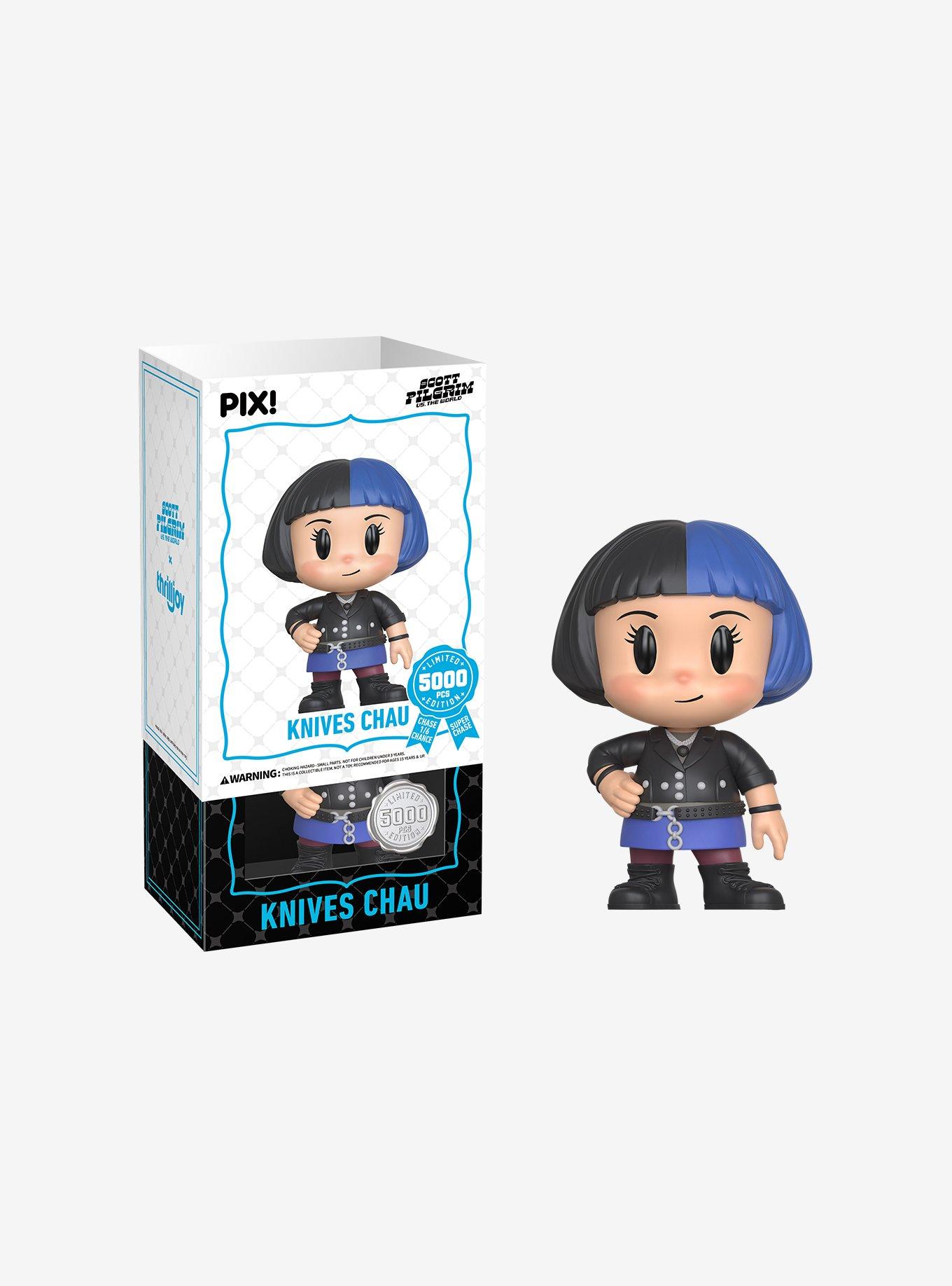 Thrilljoy Scott Pilgrim Vs. The World Pix! Knives Chau Collectible Figure, , hi-res