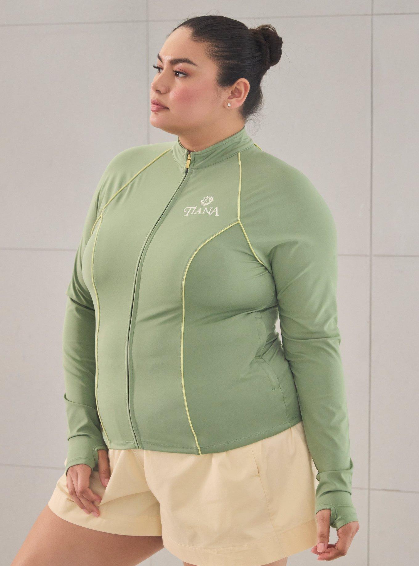 Disney The Princess and Frog Tiana Women's Plus Active Jacket - BoxLunch Exclusive