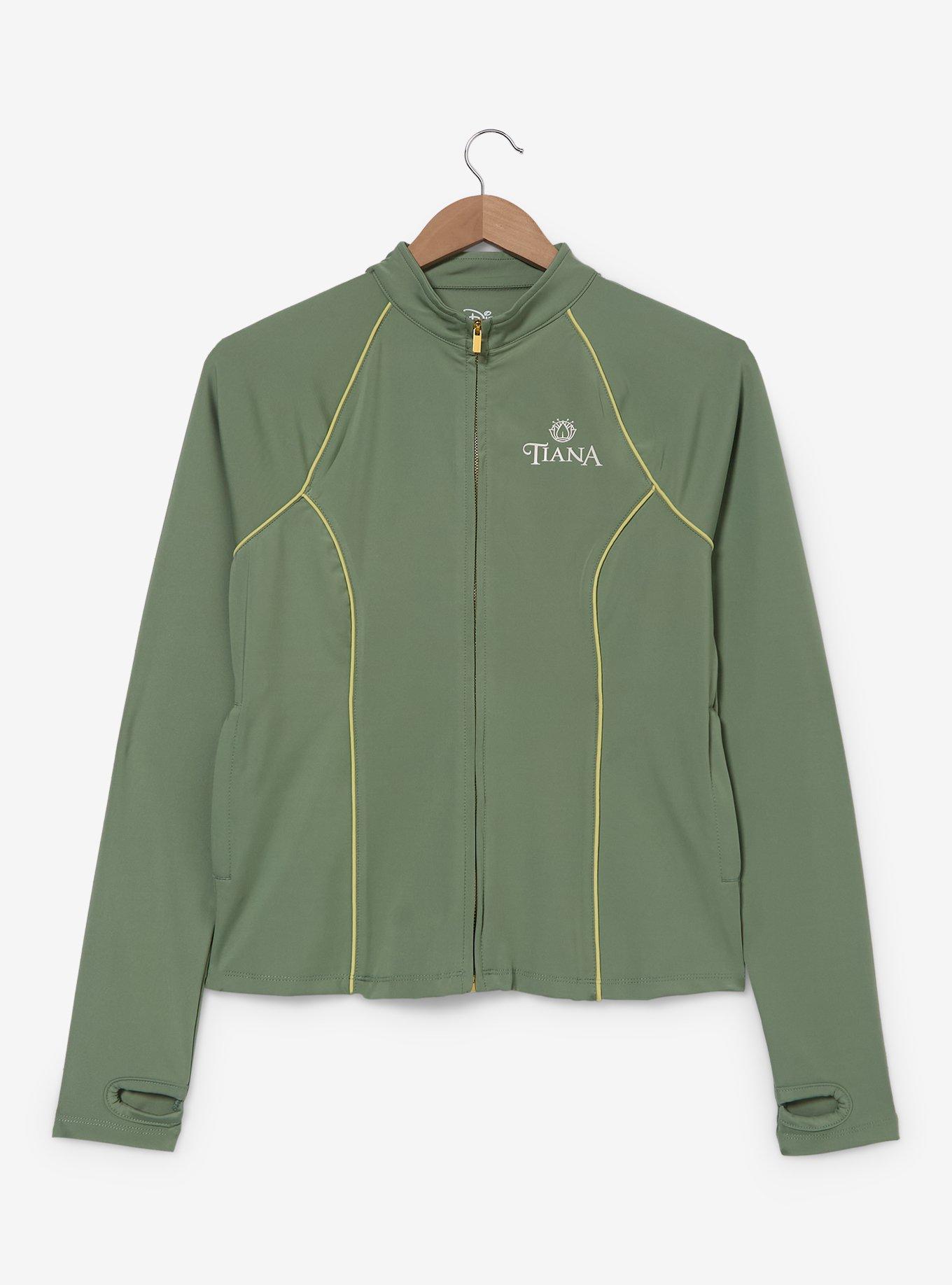 Disney The Princess and The Frog Tiana Women's Plus Size Active Jacket - BoxLunch Exclusive, , hi-res