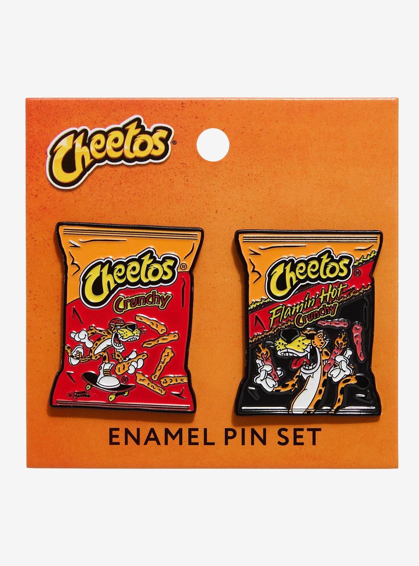 Cheetos Original & Flamin' Hot Enamel Pin Set, , hi-res