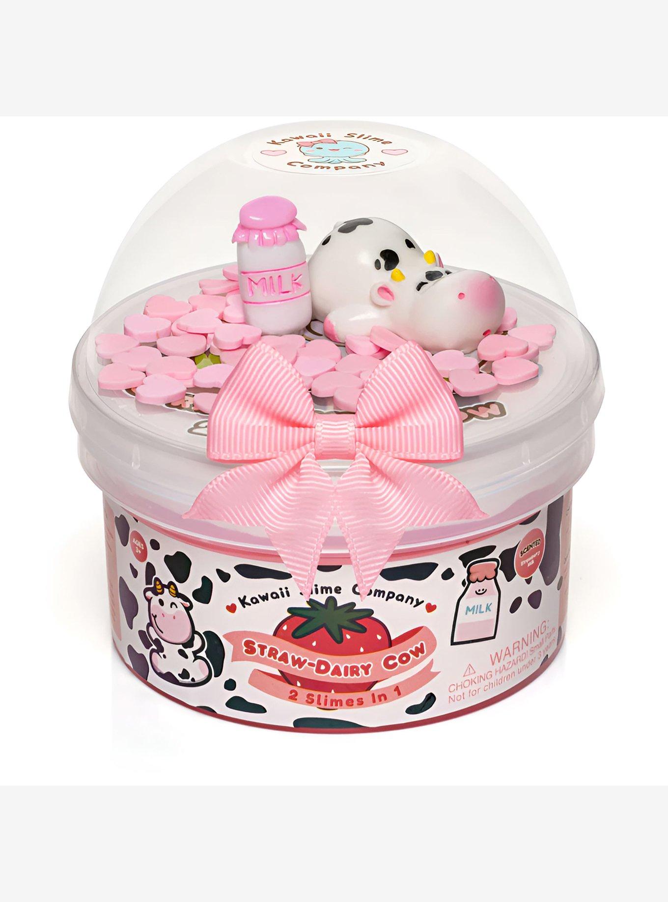 Kawaii Slime Company Straw-Dairy Cow Slime, , hi-res
