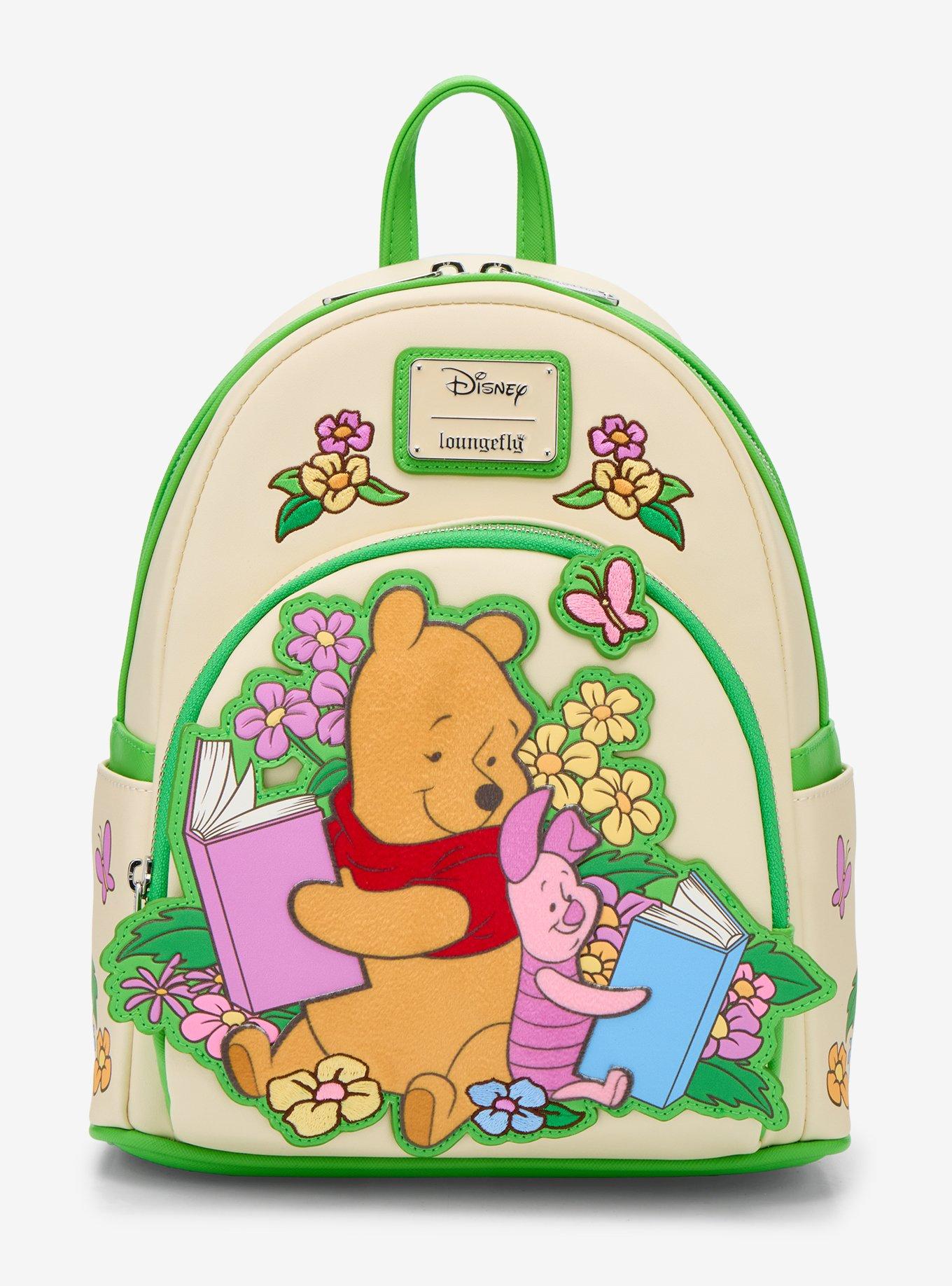 Loungefly Disney Winnie the Pooh Piglet & Pooh Bear Reading Mini Backpack - BoxLunch Exclusive