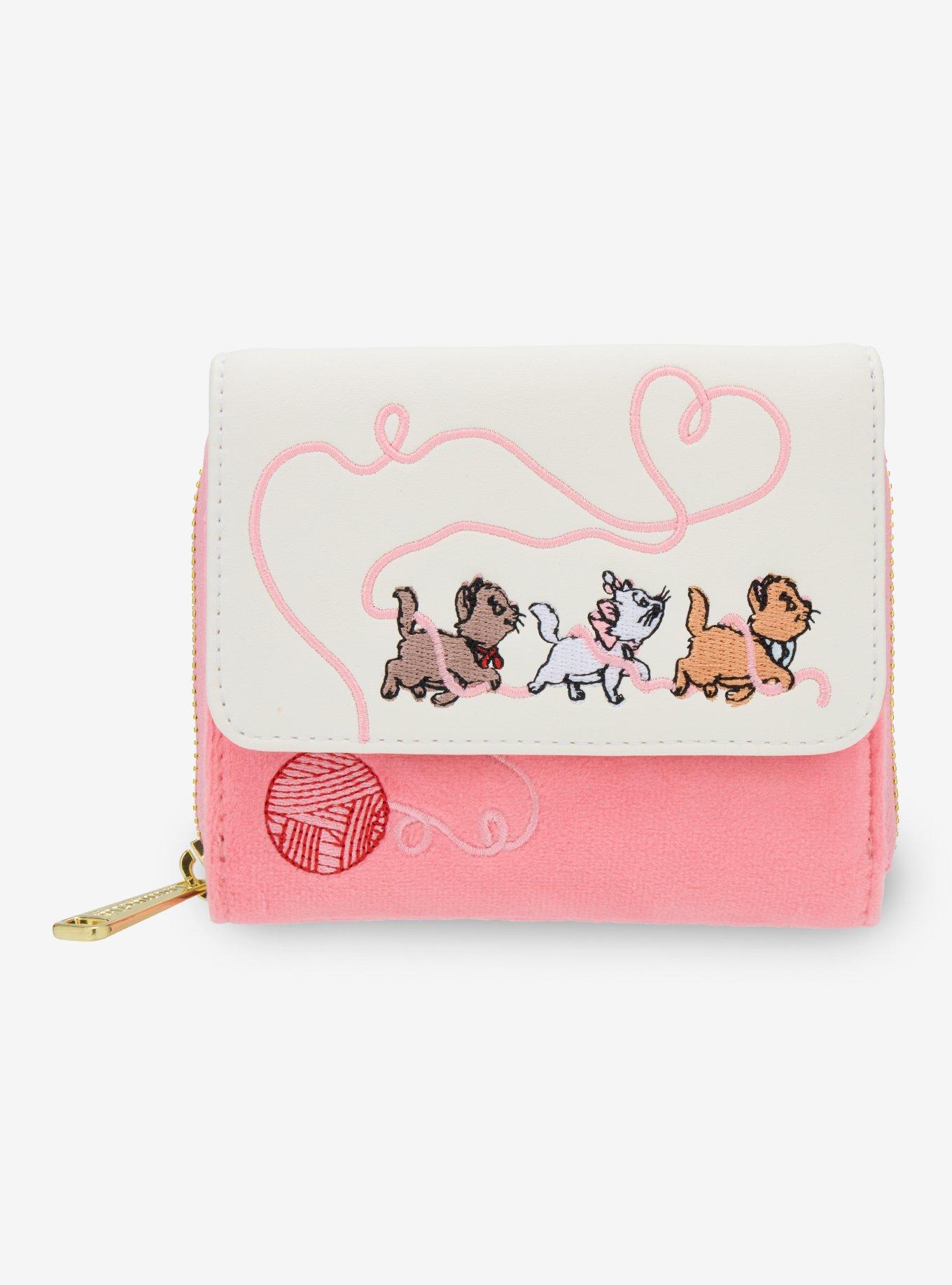 Loungefly Disney The Aristocats Kittens & Yarn Wallet - BoxLunch Exclusive, , hi-res