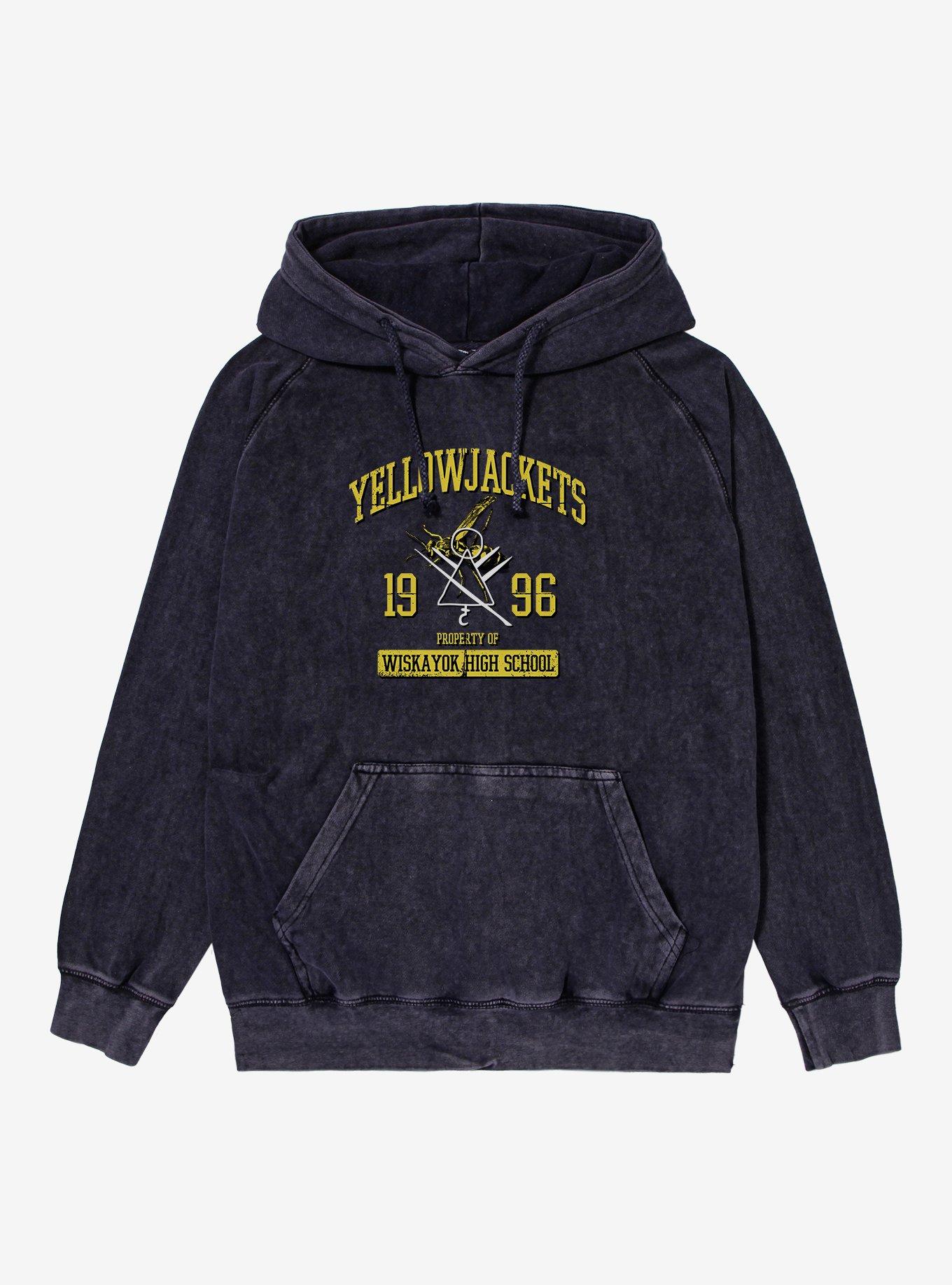 Yellowjackets Property Of Wiskayok High School Mineral Wash Hoodie