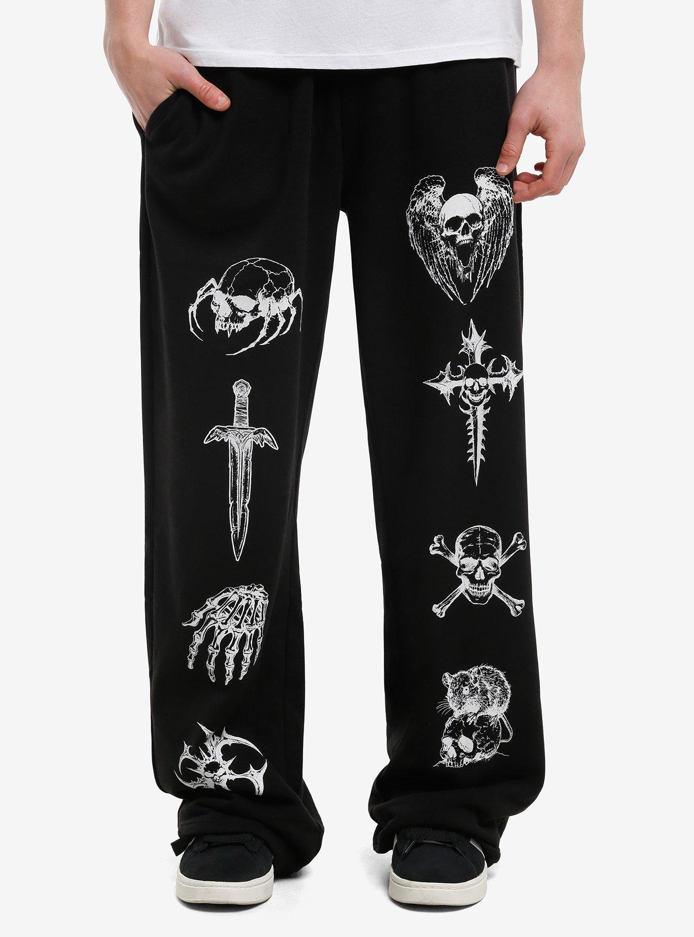 【macra】dirtybox SKELETON SWEAT PANTS macra】dirtybox SKELETON SWEAT PANTS 【公式通販】