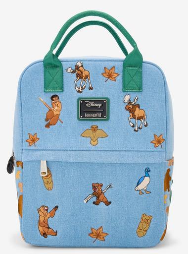 Loungefly Disney Brother Bear Embroidered Icons Denim Mini  display picture 2