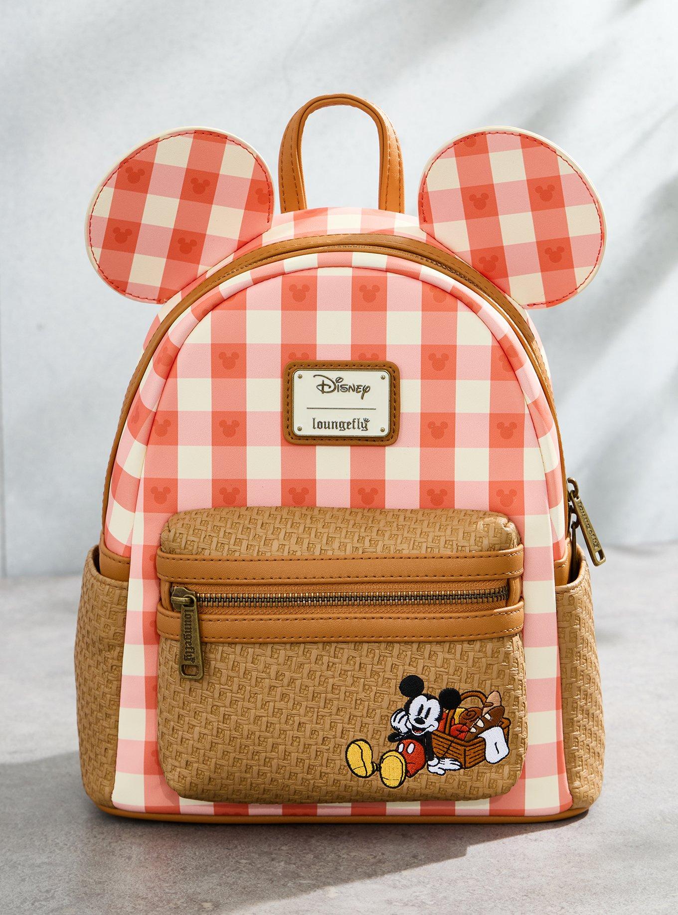 New Loungefly Disney Mickye Mouse Picnic Ears Backpack. Amazon.com | Loungefly Disney Mickey Mouse Fireworks  main image 4