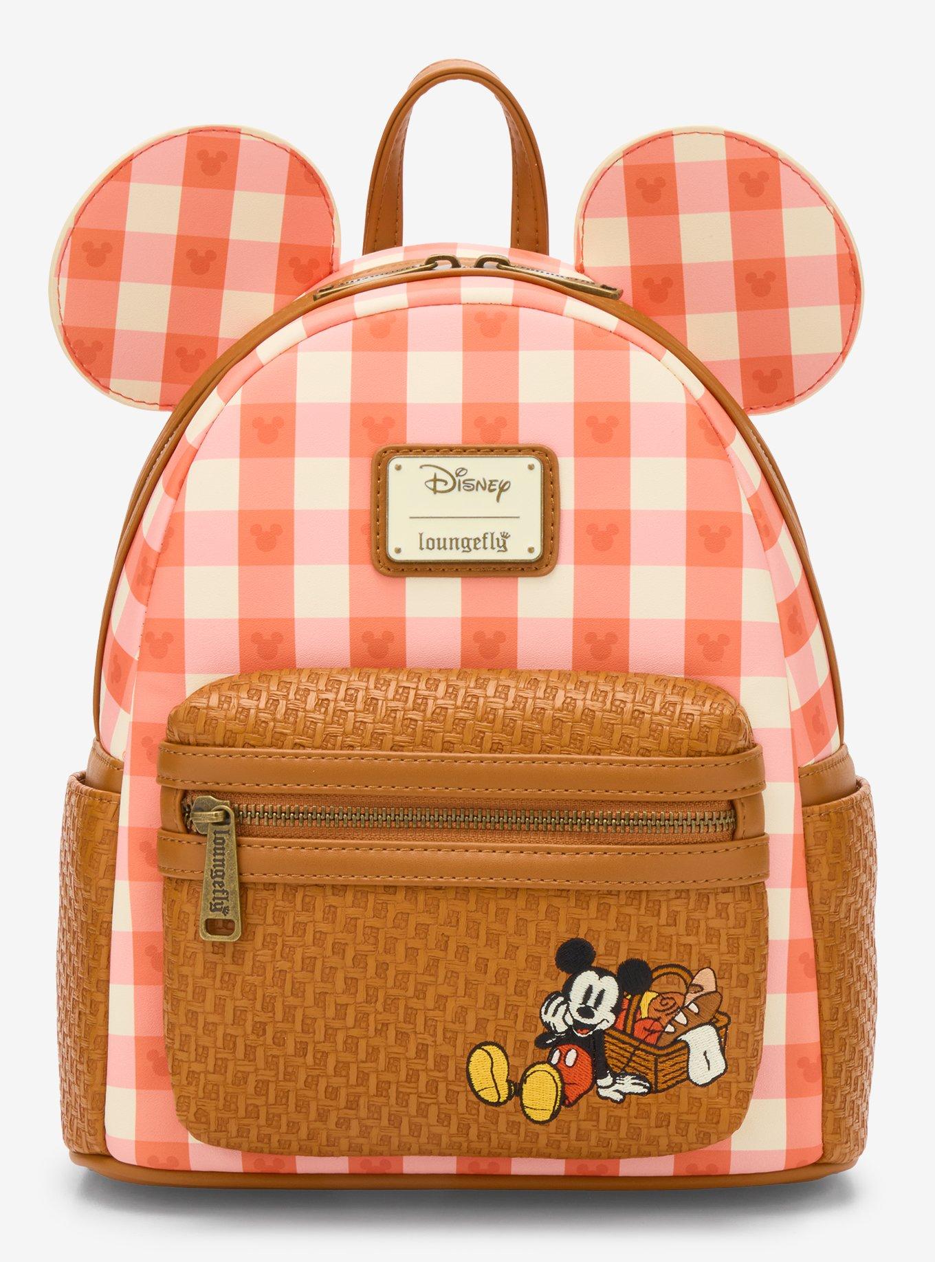 Loungefly Disney Mickey Mouse Picnic Ears Mini Backpack - BoxLunch Exclusive, , hi-res