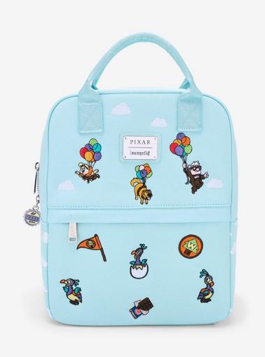 Loungefly Disney Pixar Up Embroidered Icons Canvas Mini  display picture 3