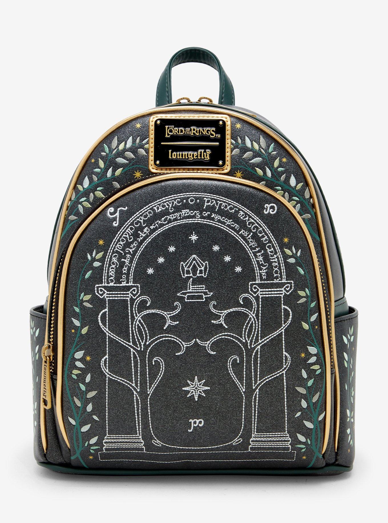 Loungefly The Lord of the Rings Doors of Durin Glow-in-the-Dark Mini Backpack &mdash; BoxLunch Exclusive, , hi-res