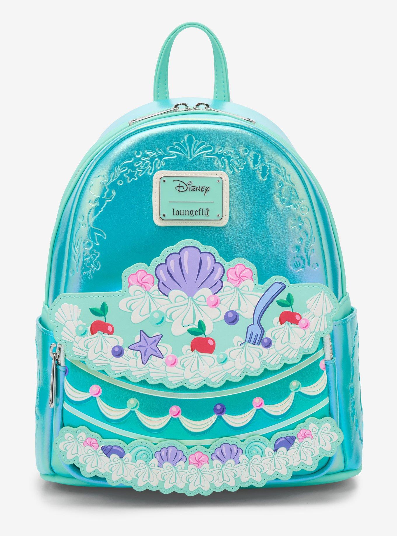 Loungefly Disney The Little Mermaid Ariel Cake Mini Backpack - BoxLunch Exclusive, , hi-res