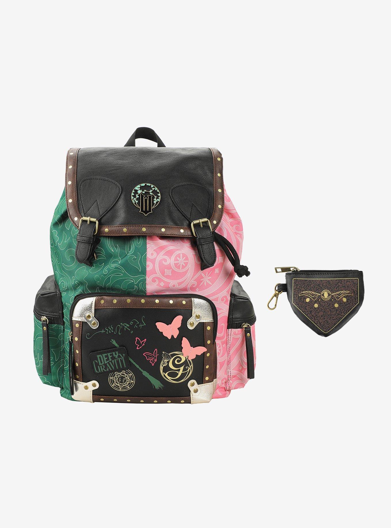 Wicked Elphaba & Glinda Split Slouch Backpack, , hi-res