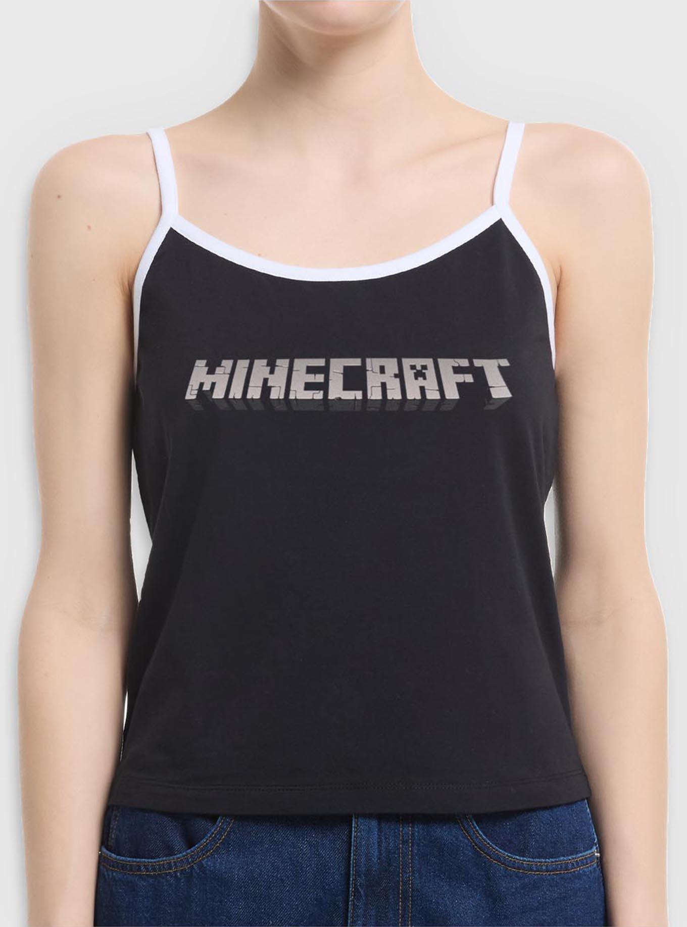 Minecraft Classic Logo Girls Cami