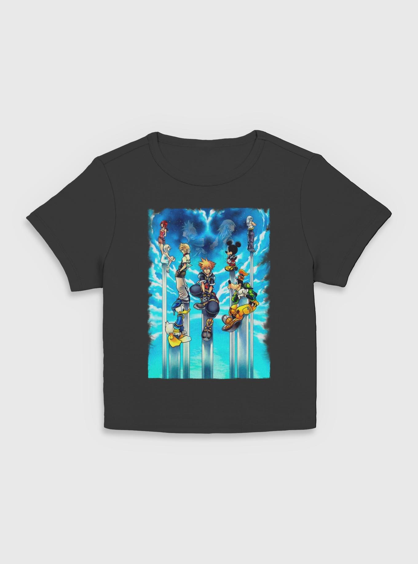 Disney Kingdom Hearts Sky Kingdom Girls Baby T-Shirt, BLACK, hi-res