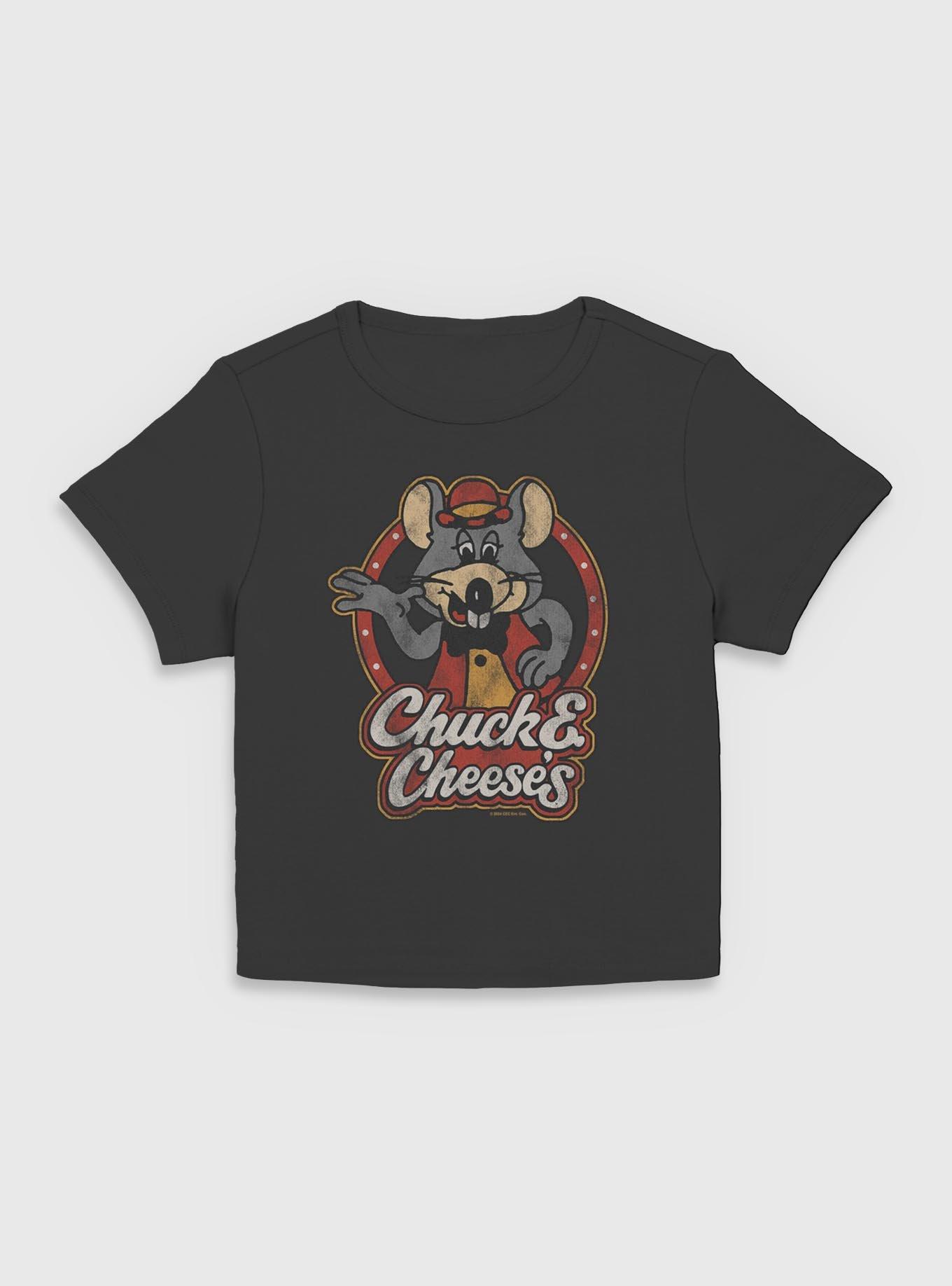 Chuck E Cheese OG Chuck Girls Baby T-Shirt, BLACK, hi-res