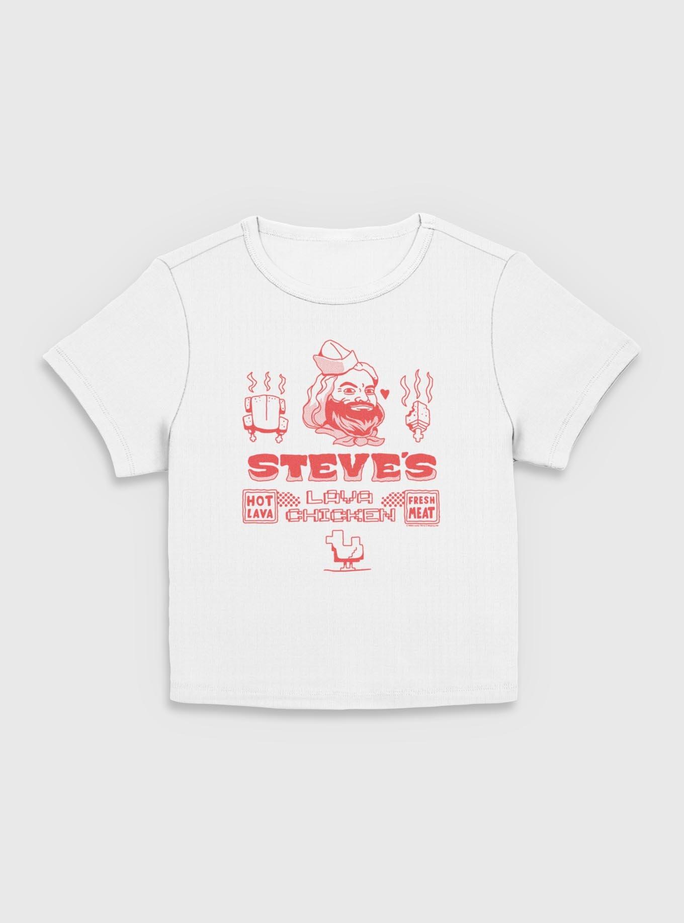 A Minecraft Movie Steves Lava Chicken Girls Baby T-Shirt, , hi-res