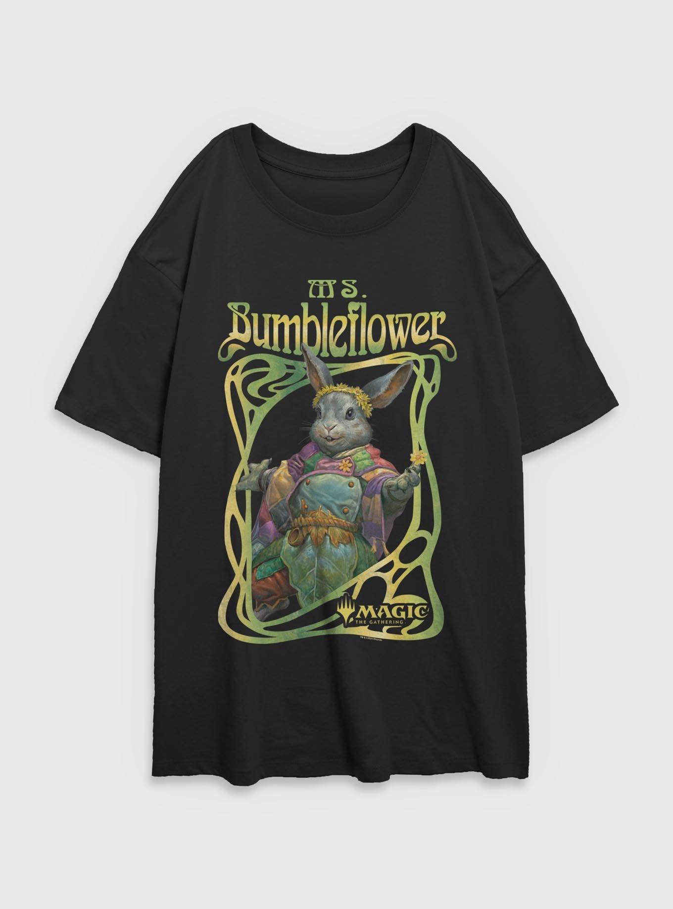 Magic: The Gathering Ms. Bumbleflower Girls Oversized T-Shirt, BLACK, hi-res
