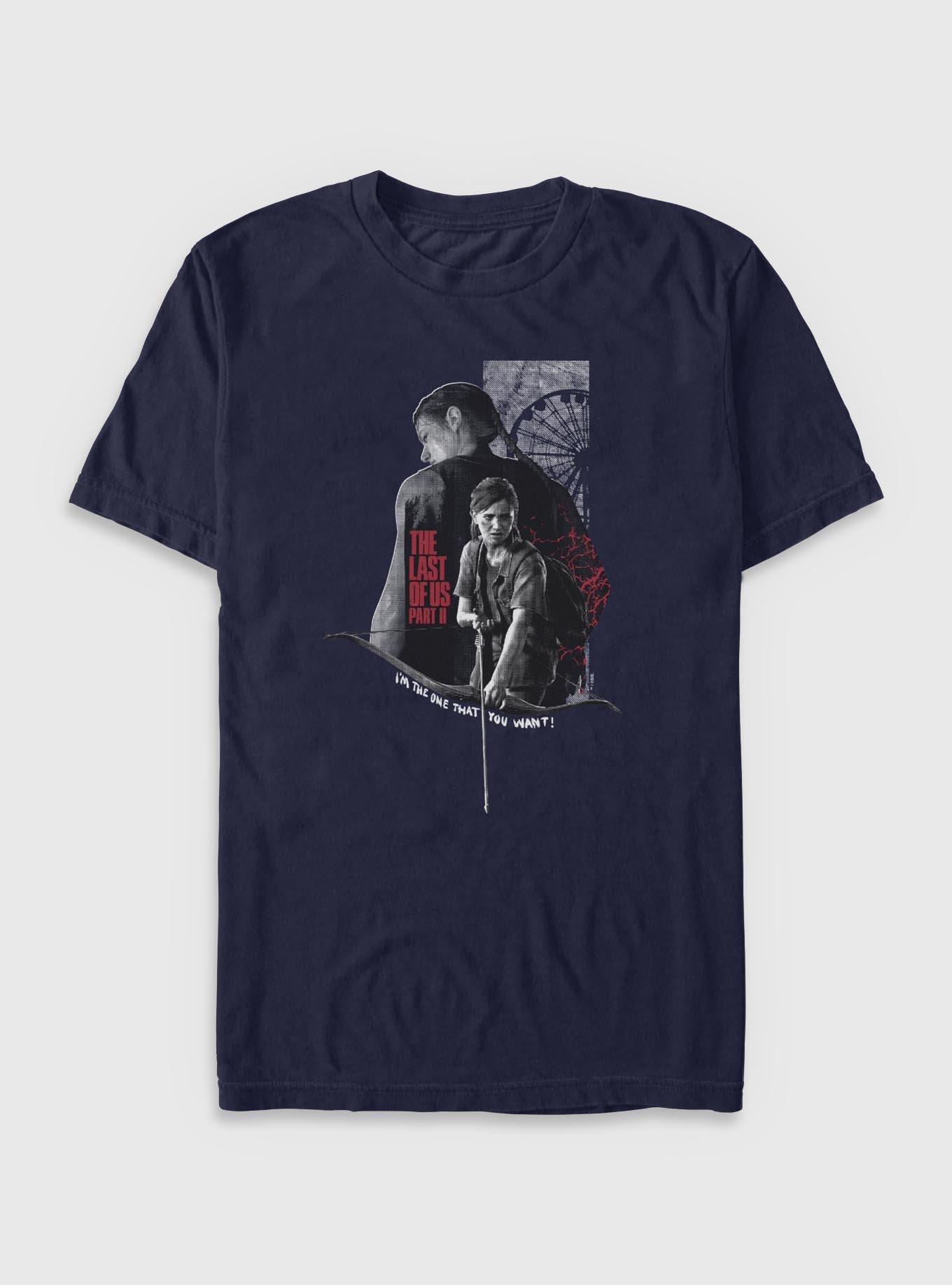 The Last Of Us Part II Abby And Ellie T-Shirt, NAVY, hi-res