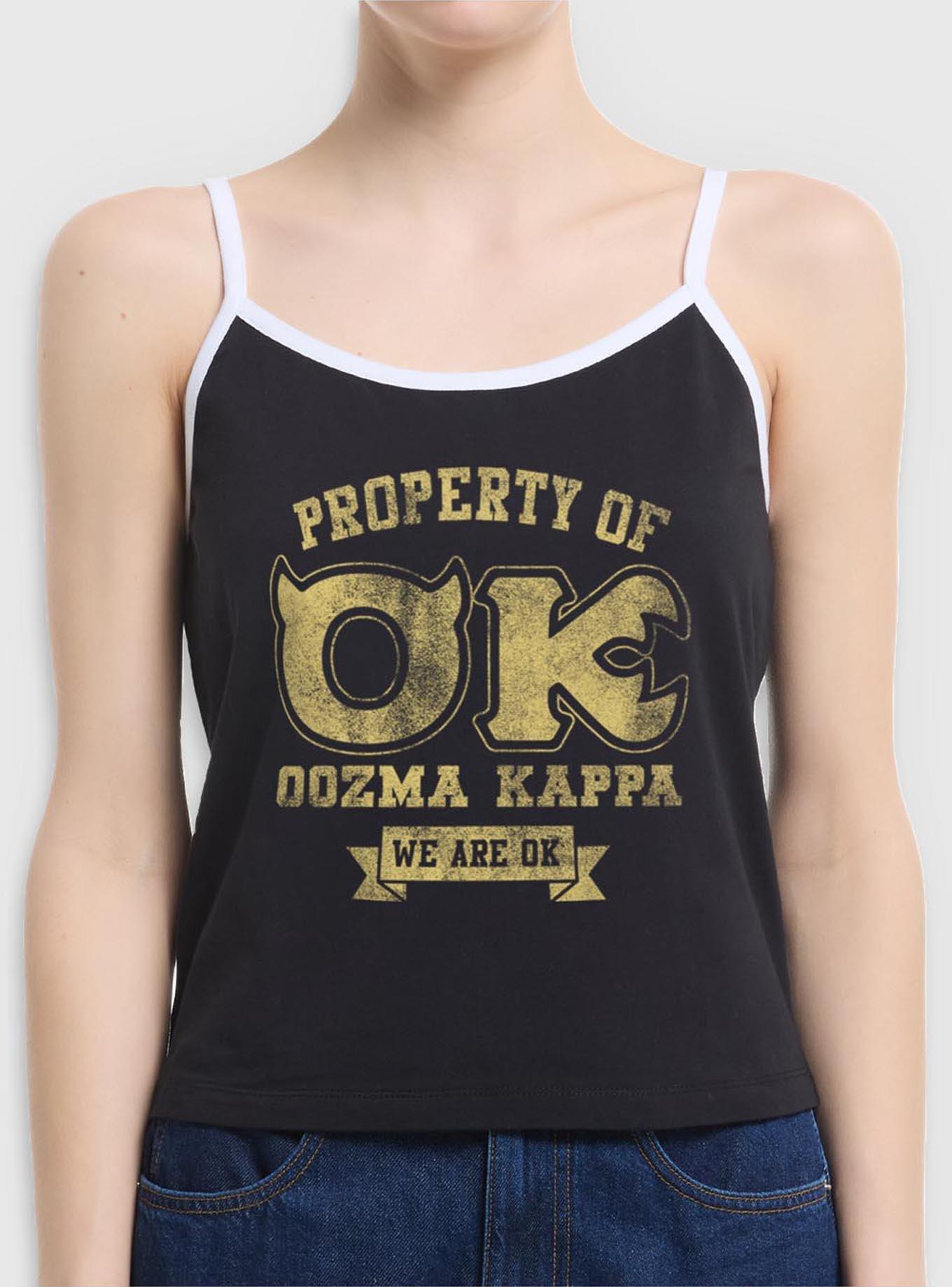 Disney Pixar Monsters University Lets Pledge Girls Cami, BLACK, hi-res