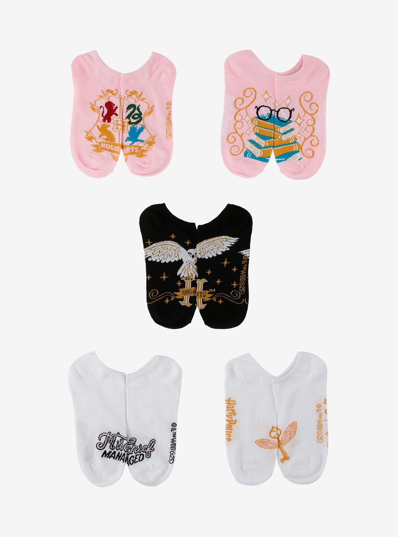 Harry Potter Icons Knit Sock Set — BoxLunch Exclusive, , hi-res