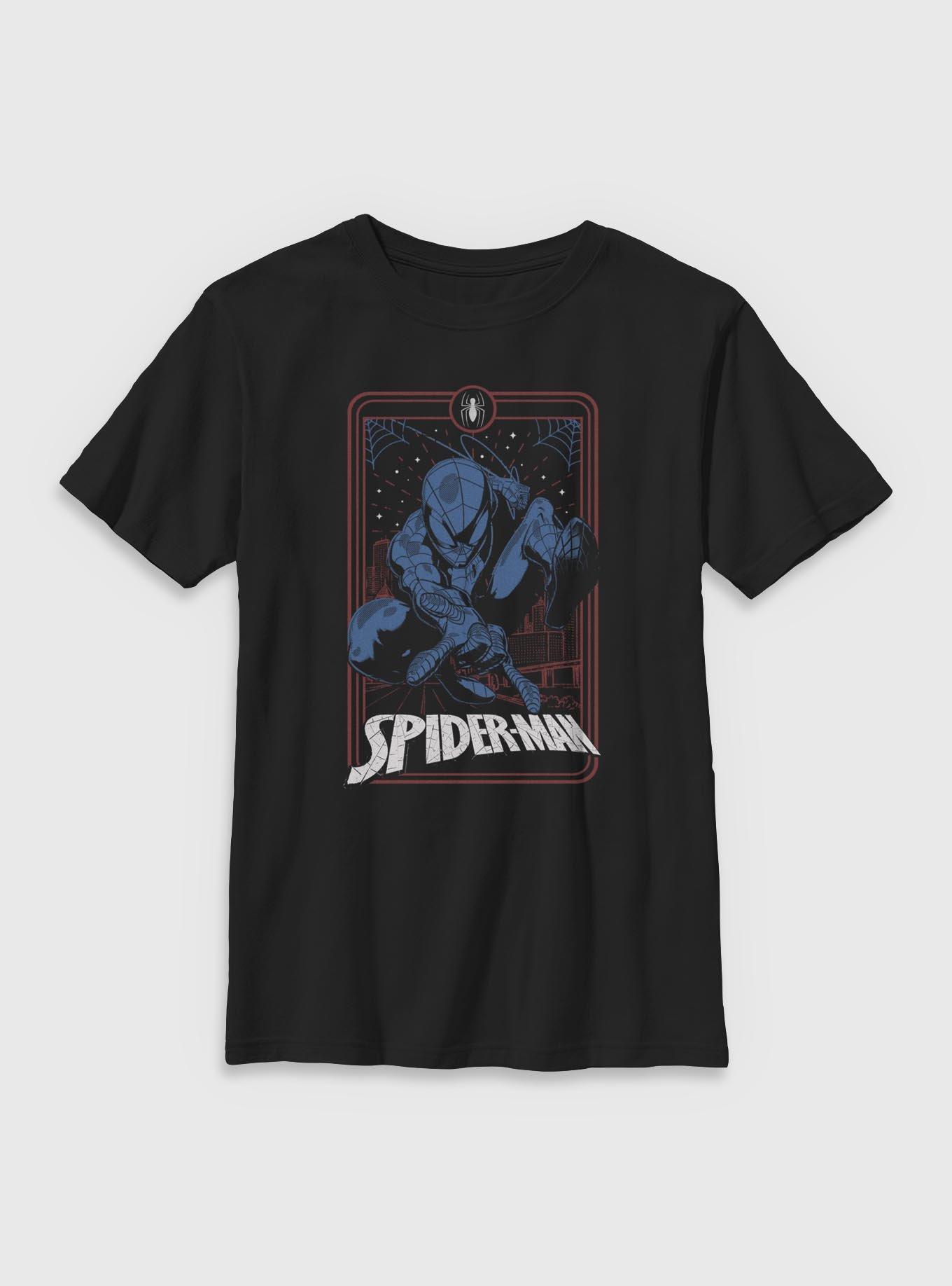 Marvel Spider-Man Galactic Tarot Youth T-Shirt, , hi-res