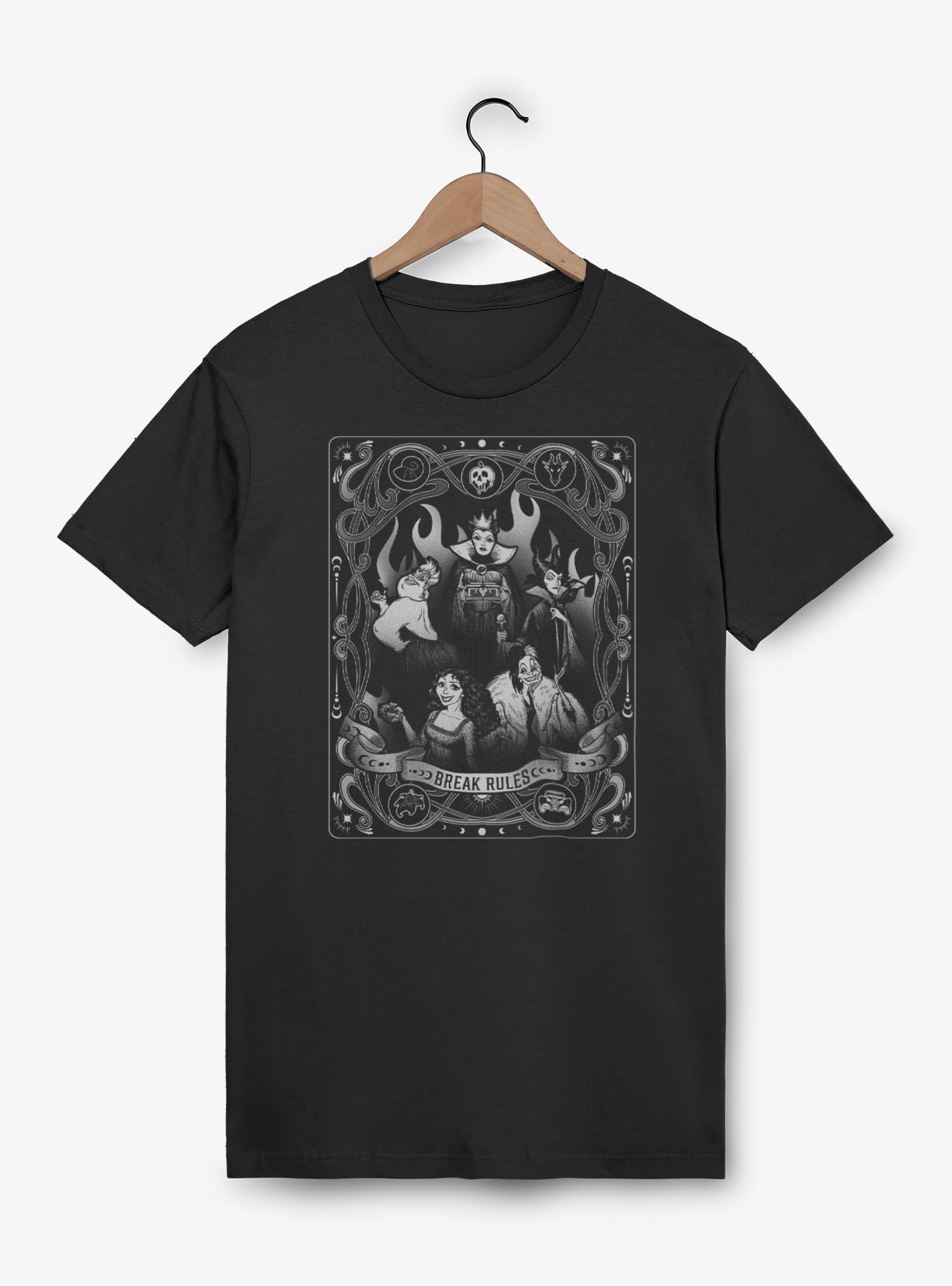 Disney Villains Break Rules Tarot T-Shirt